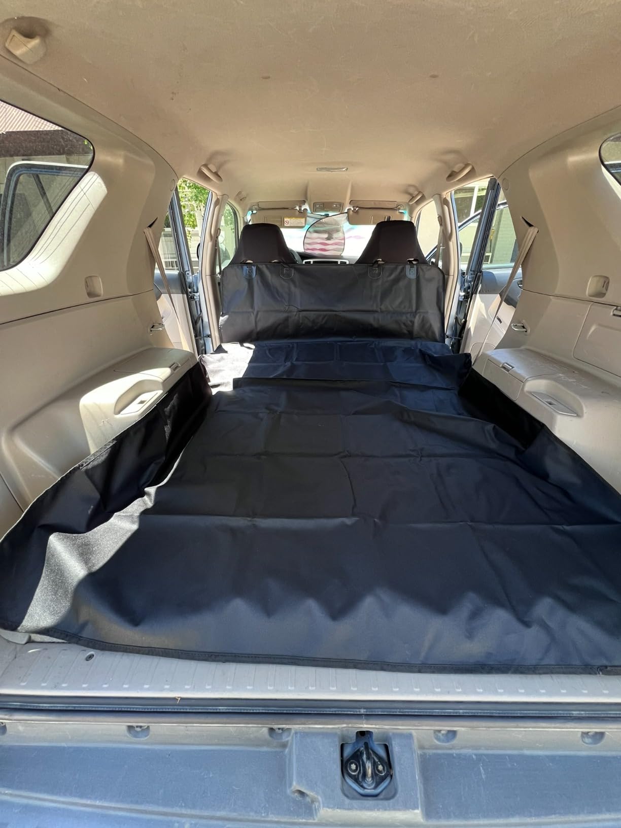 F-color SUV Cargo Liner for Dogs - Waterproof Dog Car Cover for SUV customer photo 2
