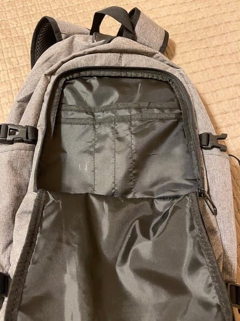 WENIG Anti-Theft Travel Laptop Backpack with USB Charging Port Lock,Water Resistant Slim Work Computer Bag for Men College Bookbags Fits 15.6 Inch Laptop customer photo 2