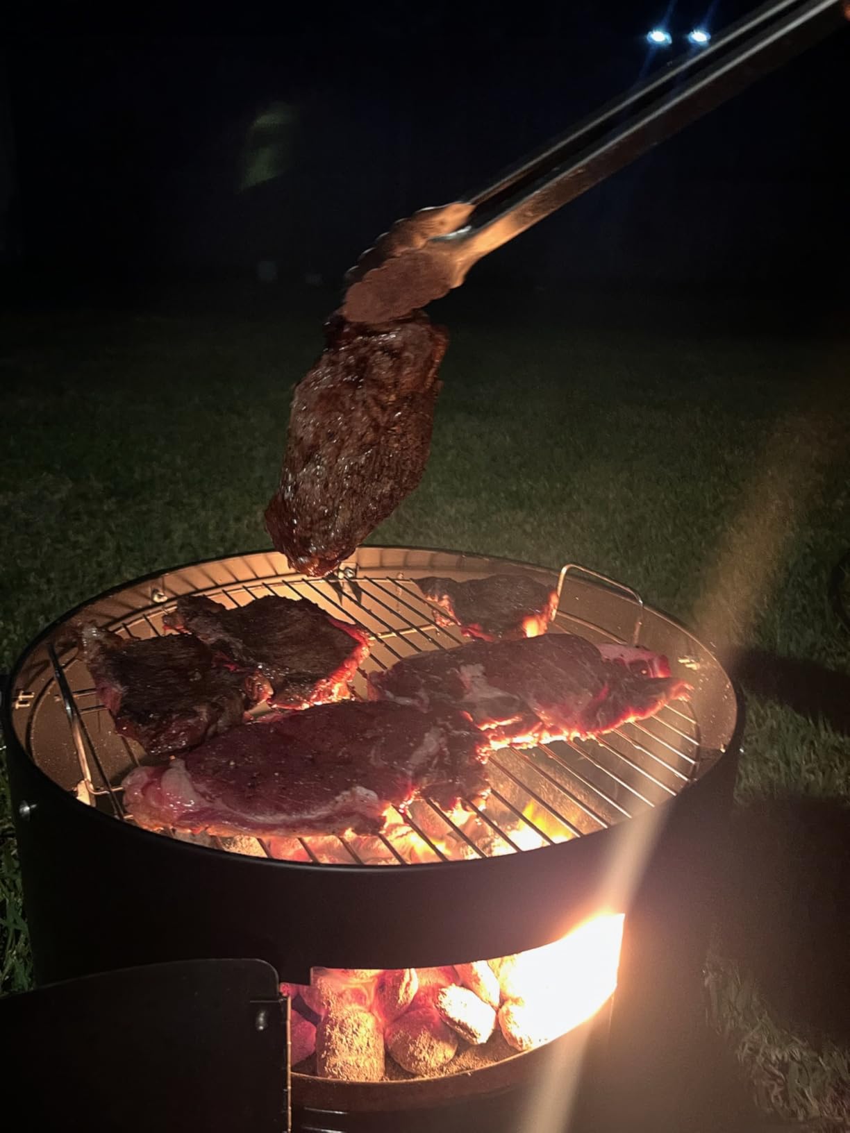 20.5 Inch Vertical Charcoal Smoker and Grill Combo customer photo 1
