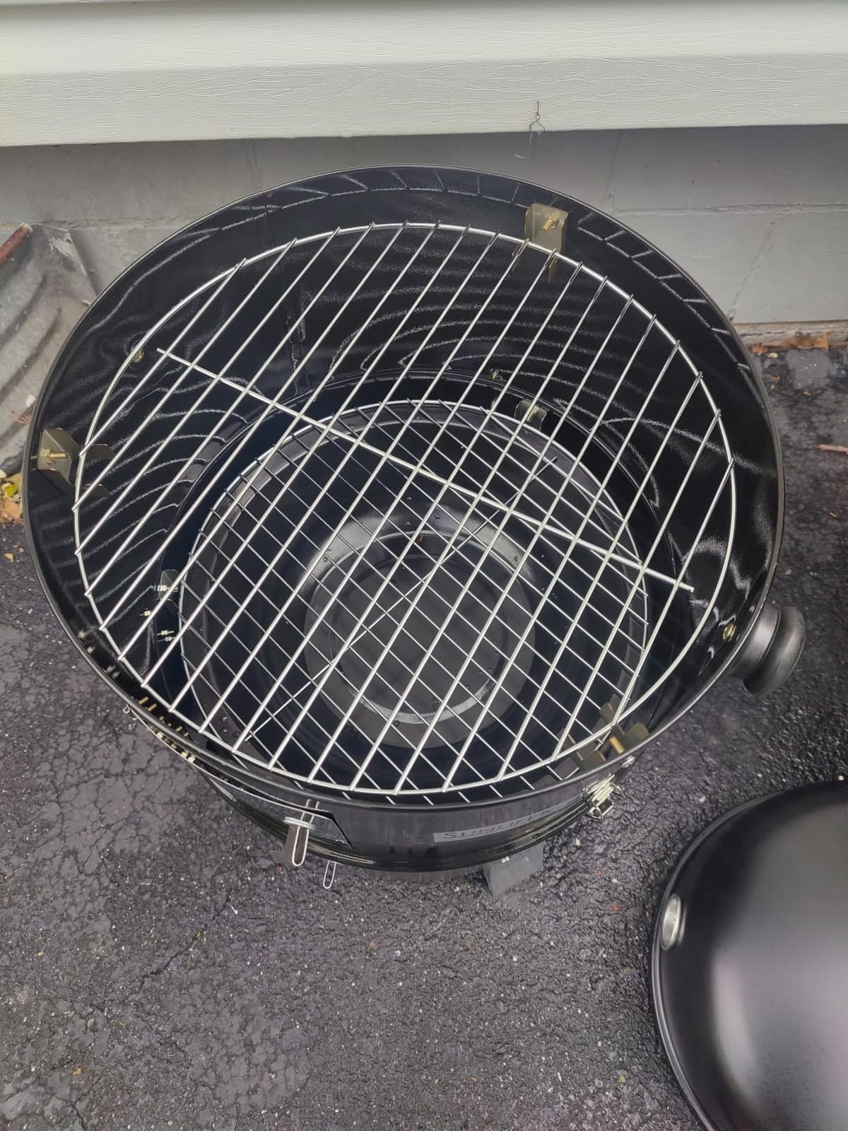 20.5 Inch Vertical Charcoal Smoker and Grill Combo customer photo 2