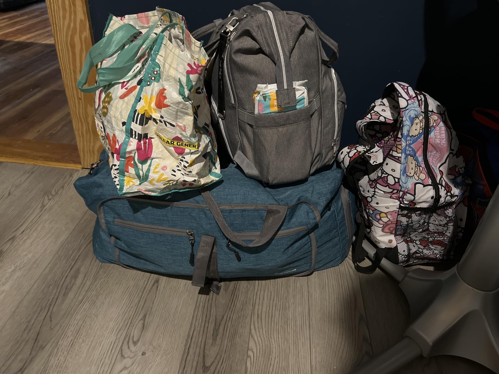Dimayar 65L Foldable Duffle Bag, Travel & Weekender, Overnight, Gym customer photo 2