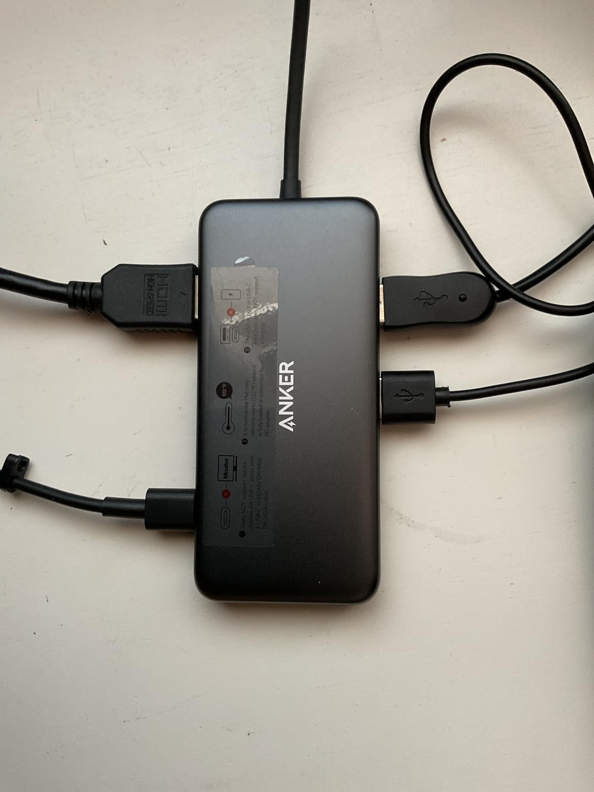 Anker USB C Hub, 7-in-1 Multi-Port USBC Hub, 4K HDMI USB-C Adapter | 1 USB-C and 2 USB-A 5Gbps Ports, 85W Max PD, SD/TF, for MacBook Air, MacBook Pro, XPS and More (Charger Not Included) customer photo 1