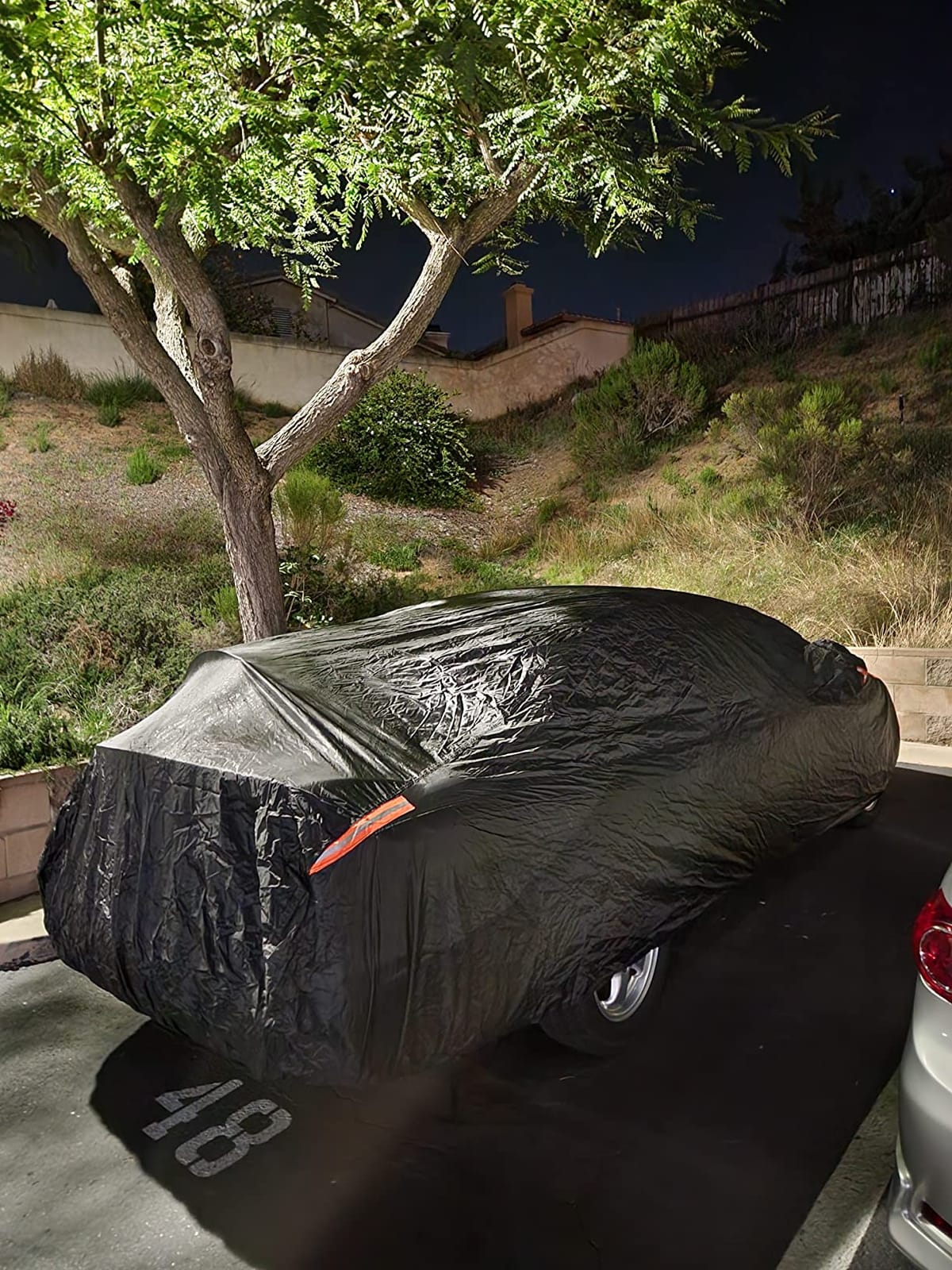 Full Car Covers for Sedan, Car Cover Waterproof All Weather Windproof Dustproof UV Protection Scratch Resistant Indoor Outdoor Univers customer photo 1