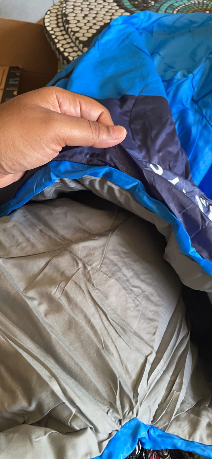 oaskys Camping Sleeping Bag - 3 Season Warm & Cool Weather - Summer Spring Fall Lightweight Waterproof for Adults Kids - Camping Essentials Gear Accessories Hiking Sleep Must Haves customer photo 2
