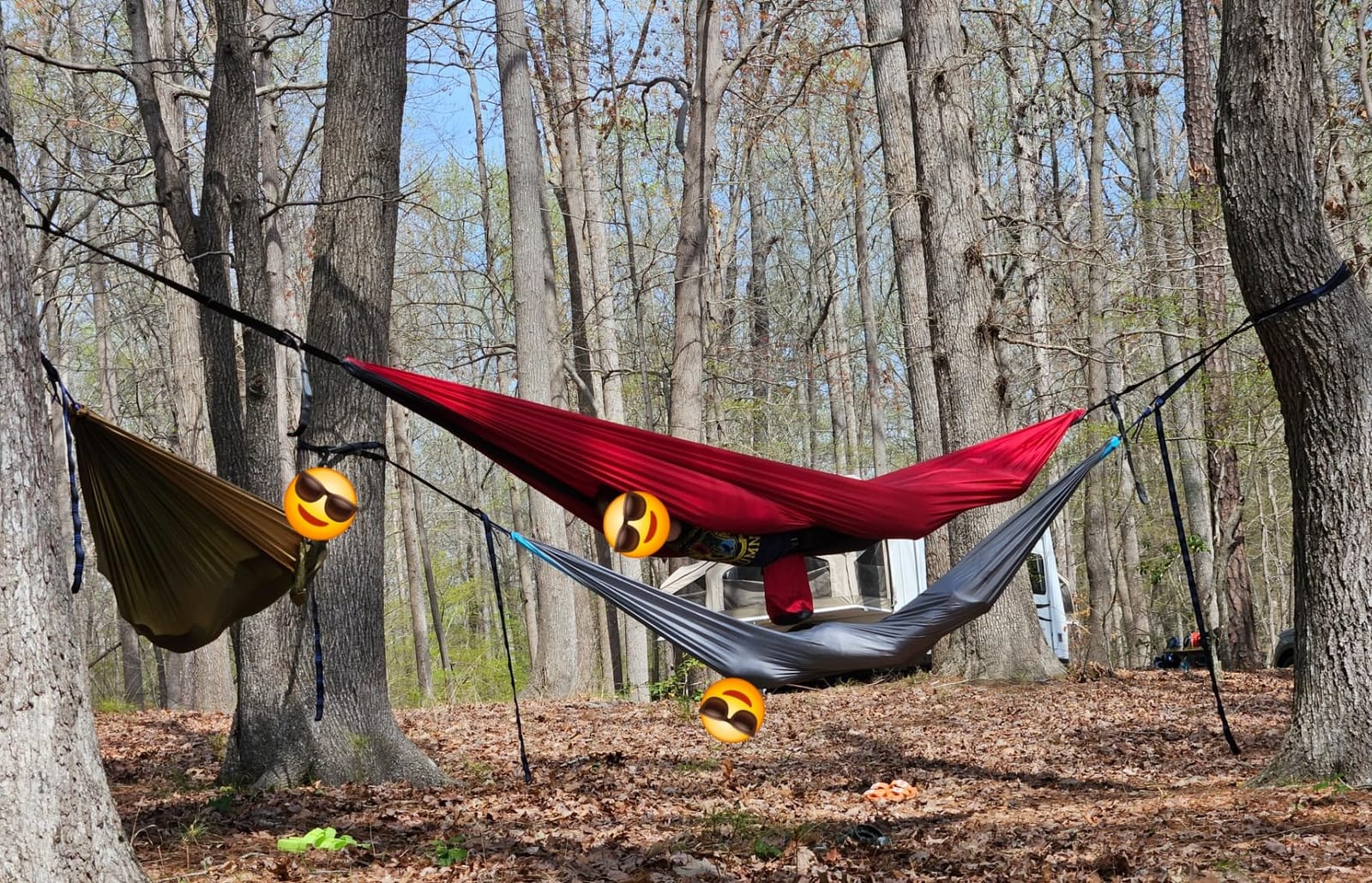 Kootek Camping Hammock 500lbs Capacity Outdoor Camping Essentials, Double customer photo 1