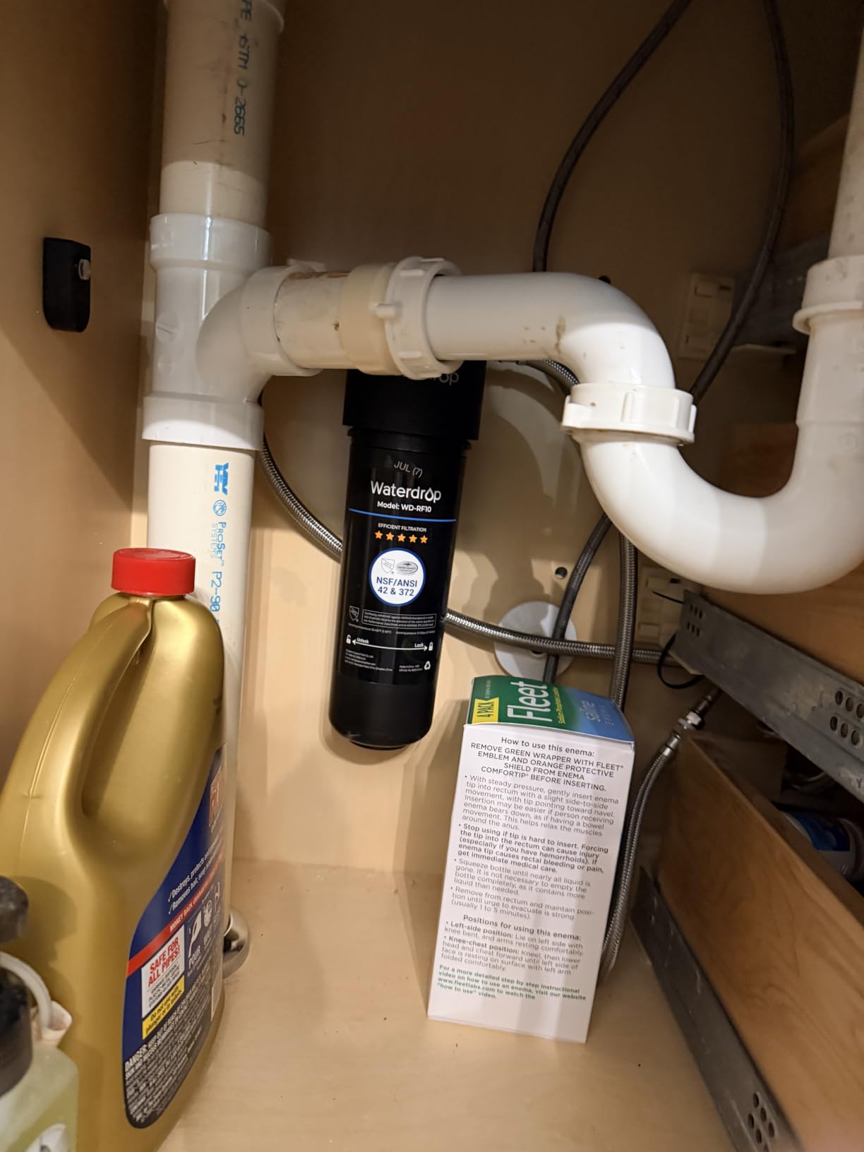 Waterdrop 10UA Under Sink Water Filter System, NSF/ANSI 42 Certified 1 Year customer photo 1