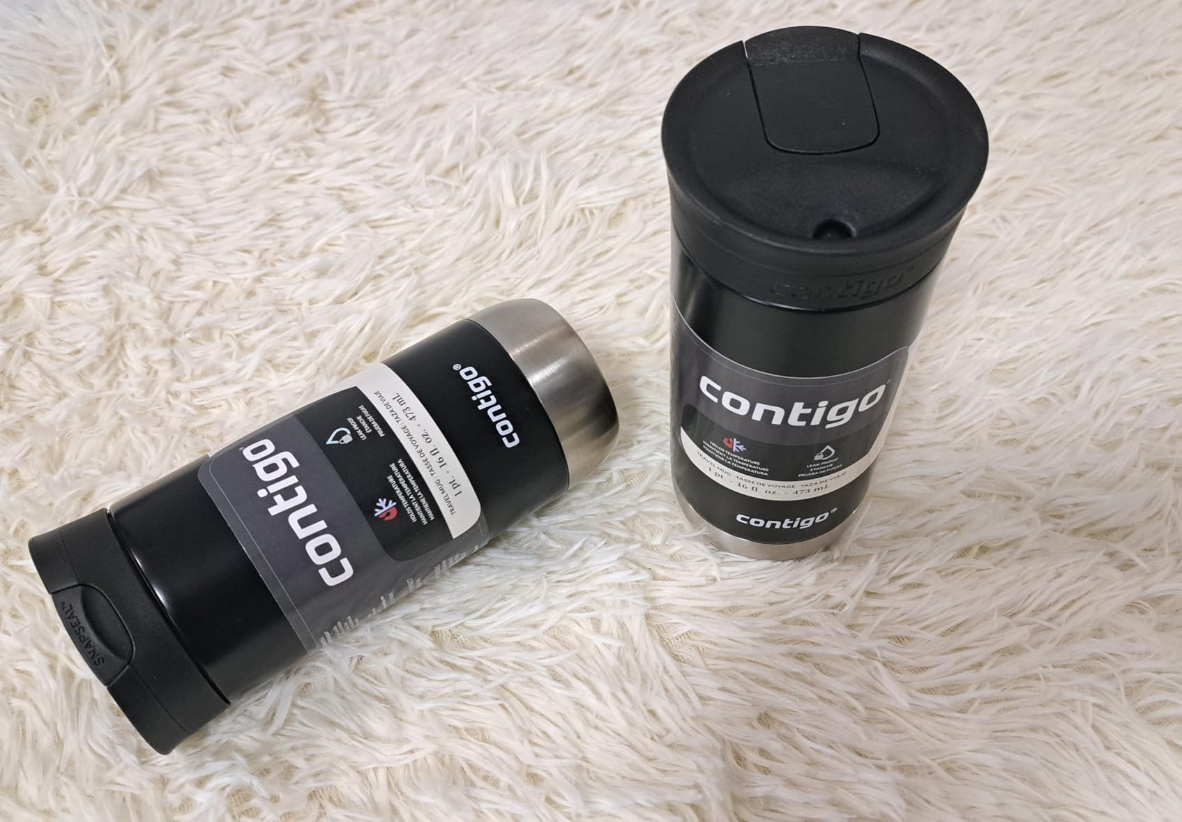 Contigo HuronTravel Mug Screw Cap Stainless Steel Drinking Cup customer photo 1
