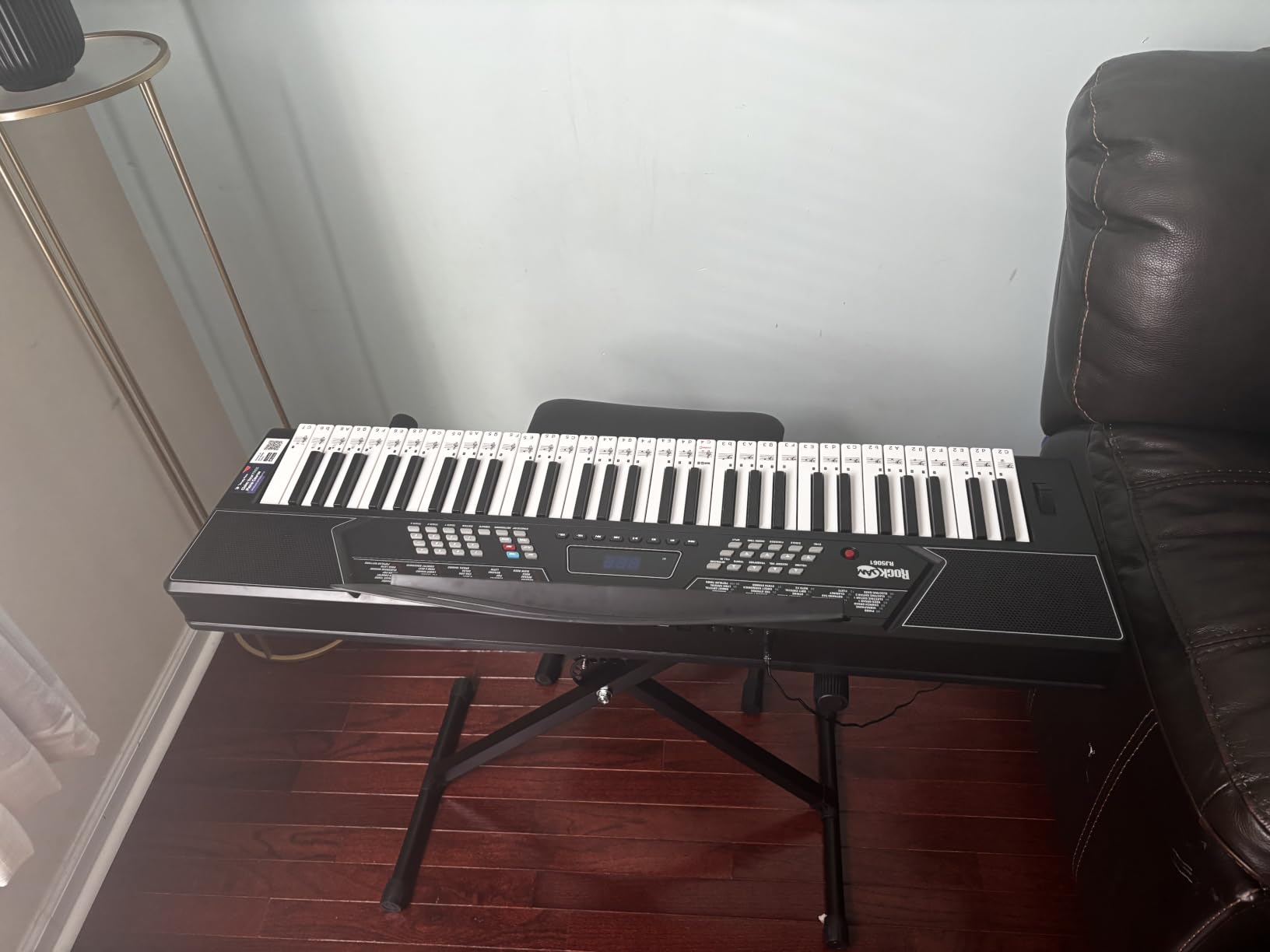 RockJam RJ5061 61 Key Keyboard Piano Kit with Stand, Bench & Headphones customer photo 1