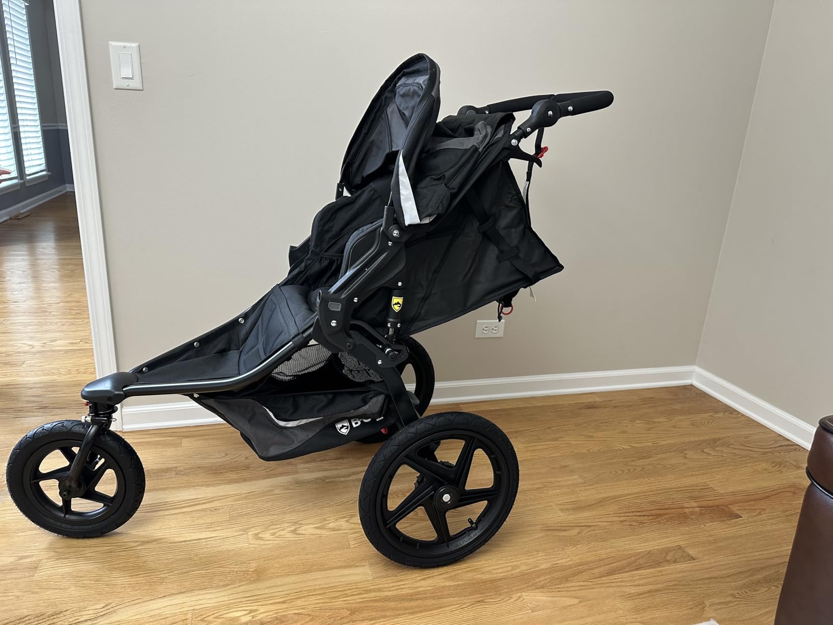 BOB Gear Revolution Flex 3.0 Duallie Jogging Stroller — Graphite Black customer photo 2