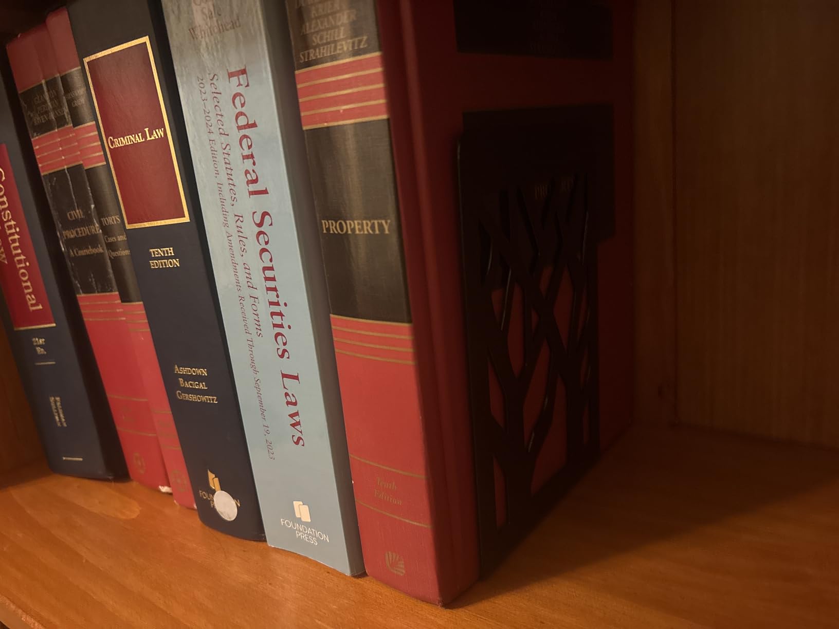 Book Ends, Bookends, Bookends for Shelves, Bookend, Book Ends for Heavy Books, Black Metal Book Shelf Holder Home Decorative, Book Stoppers for Shelves 3 Pair customer photo 2