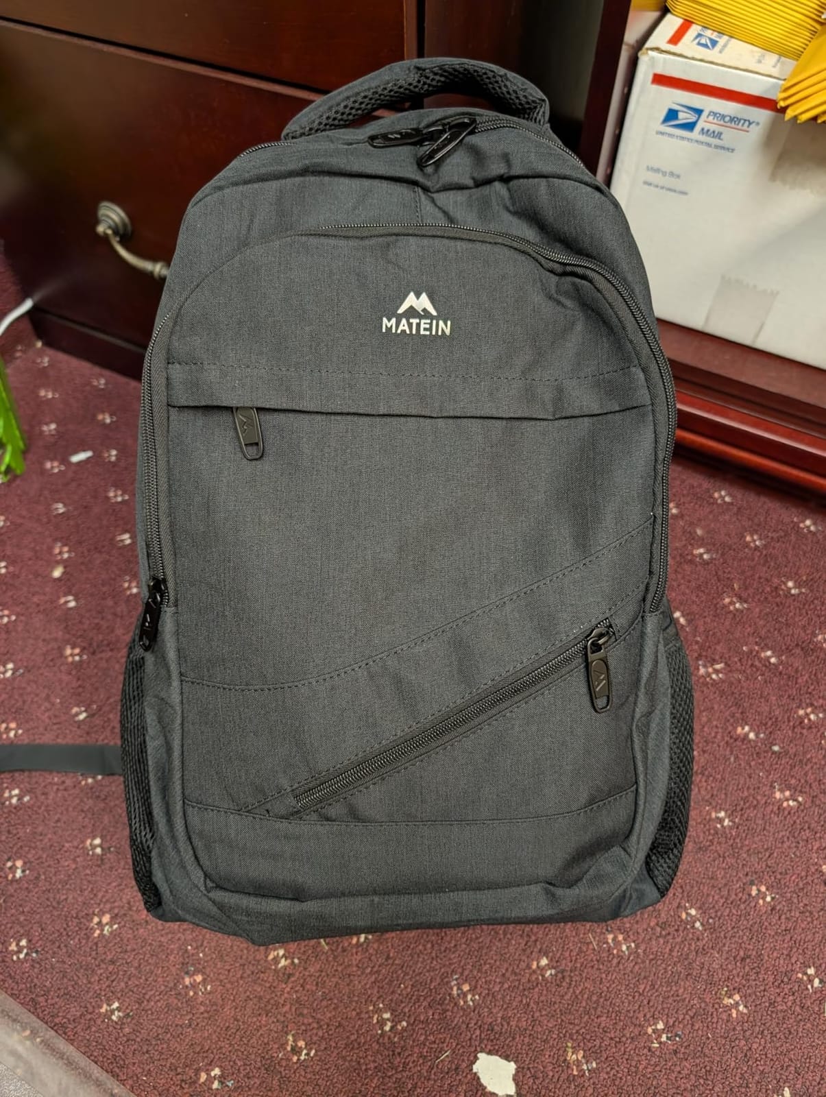 MATEIN Large Work Laptop Backpack, College School Computer Bookbag 17 Inch customer photo 1