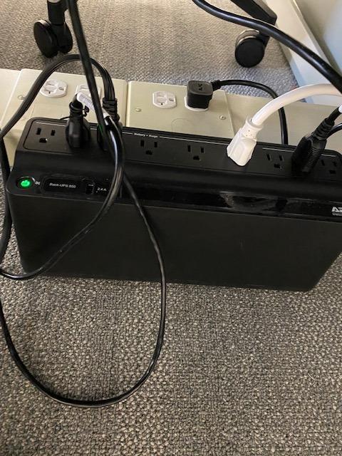 APC BE850G2 UPS Battery Backup & Surge Protector for Computer, Router, NAS customer photo 2