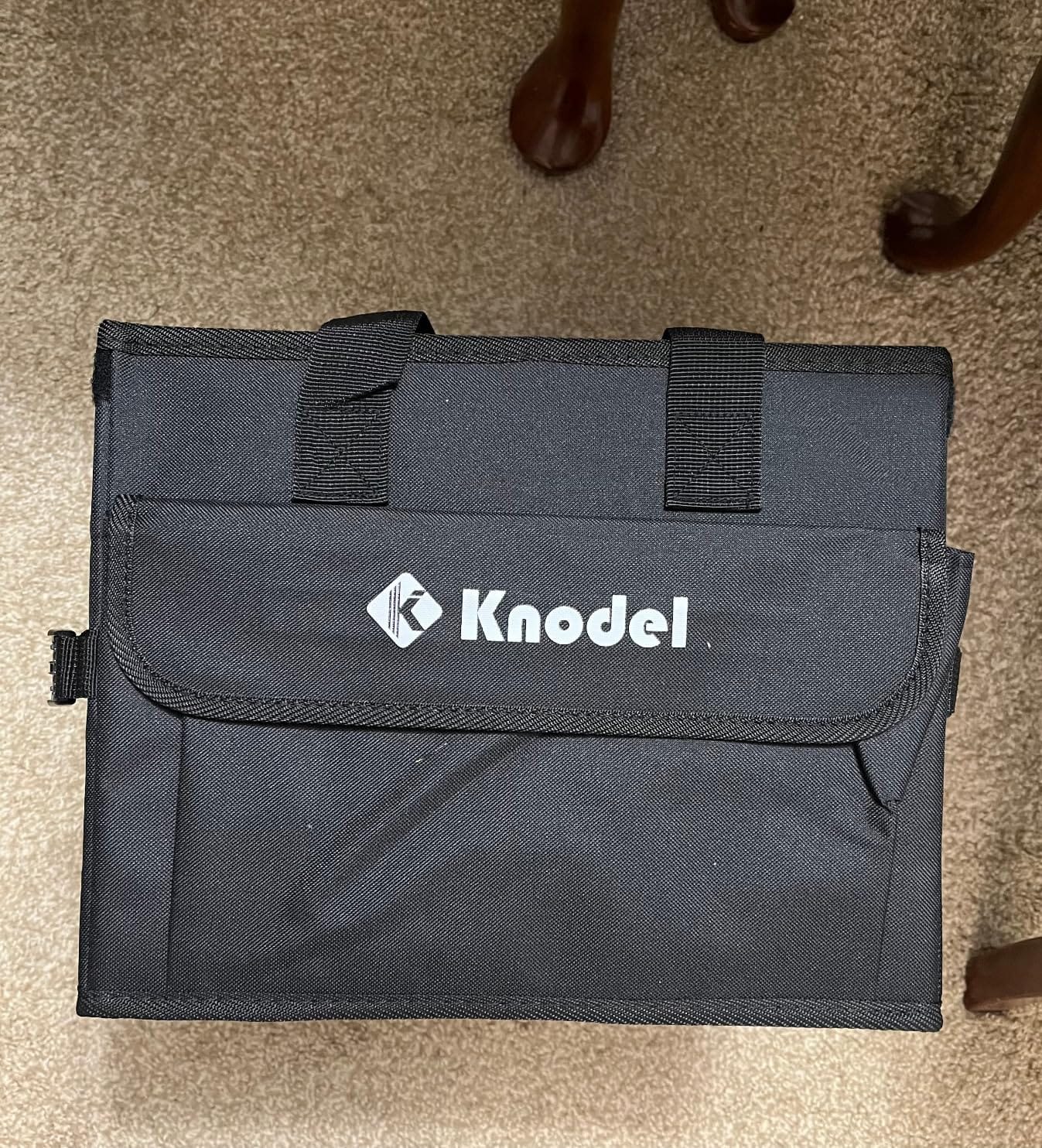 K KNODEL Trunk Organizer with Lid for Car, SUV, and Truck (Medium, Black) customer photo 2