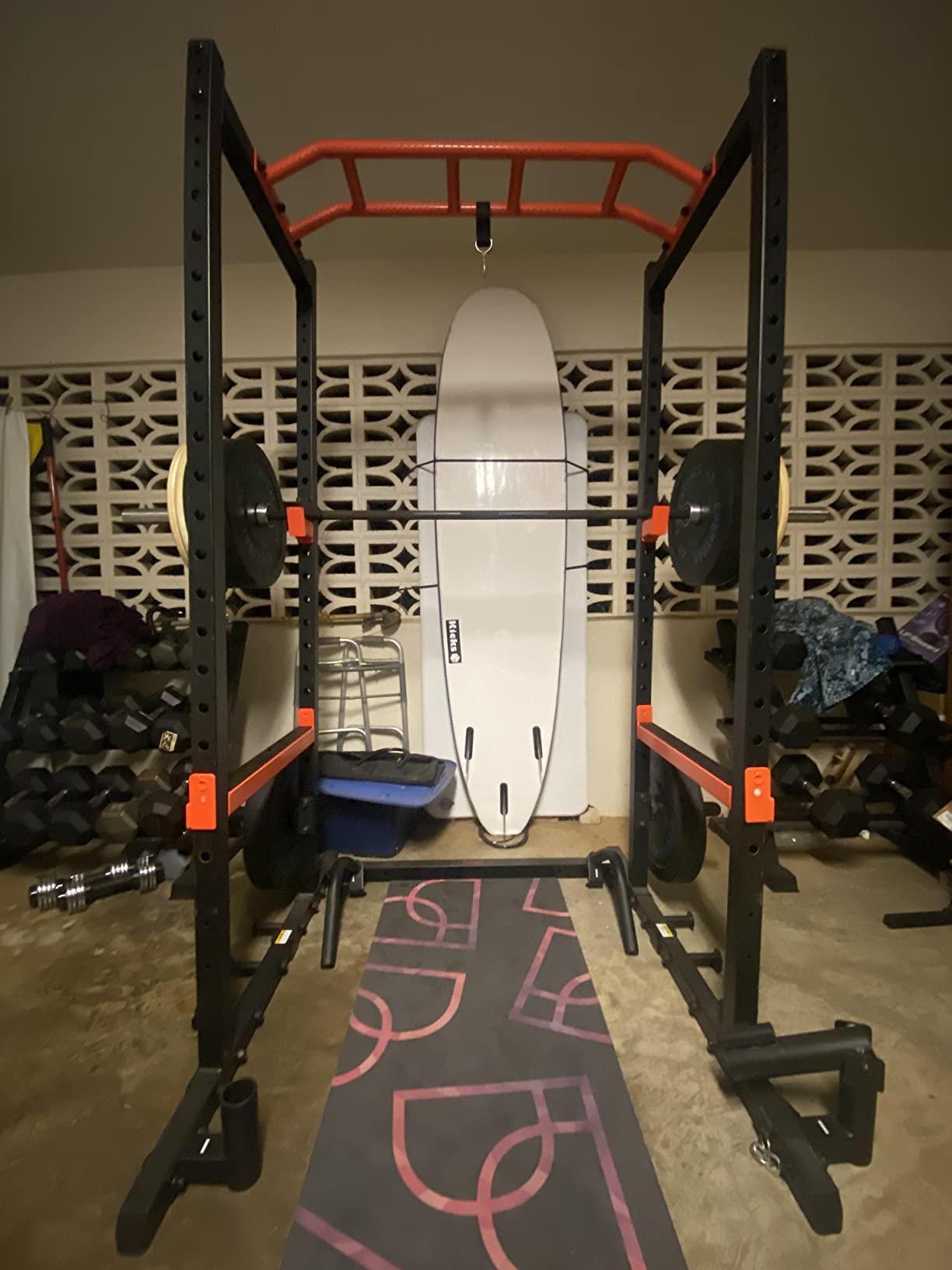 Sunny Health & Fitness Full Size Power Cage for Home Gym Training customer photo 1
