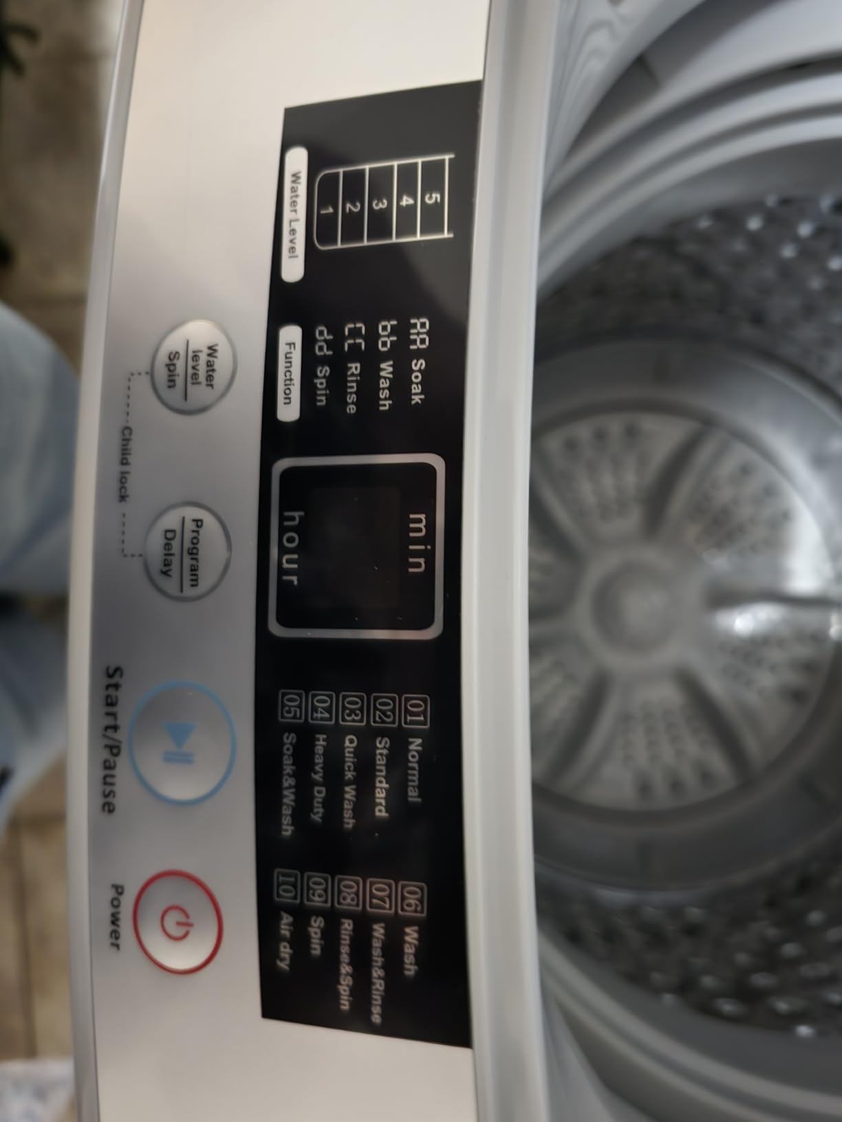 Panda 1.34 Cu.Ft. Portable Washing Machine, Fully Automatic Portable Washer customer photo 1