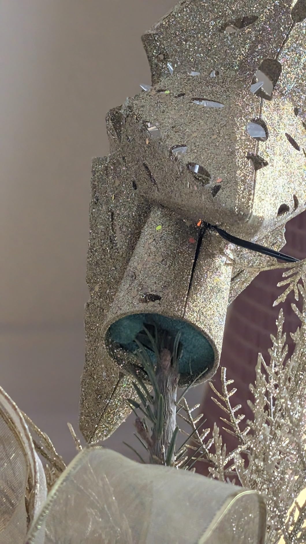 Brightown Christmas Star Tree Topper with Snowflake Projector Lights customer photo 1