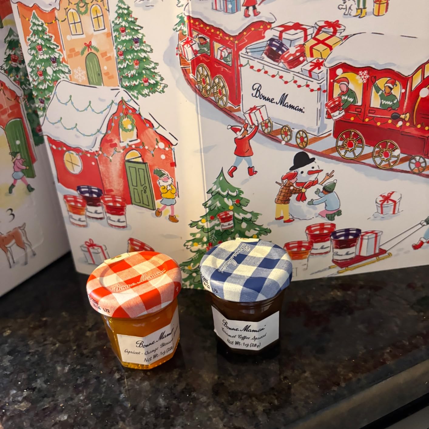 Bonne Maman Advent Calendar 2026, 24 Mini Jam Jars, Holiday Gift customer photo 2