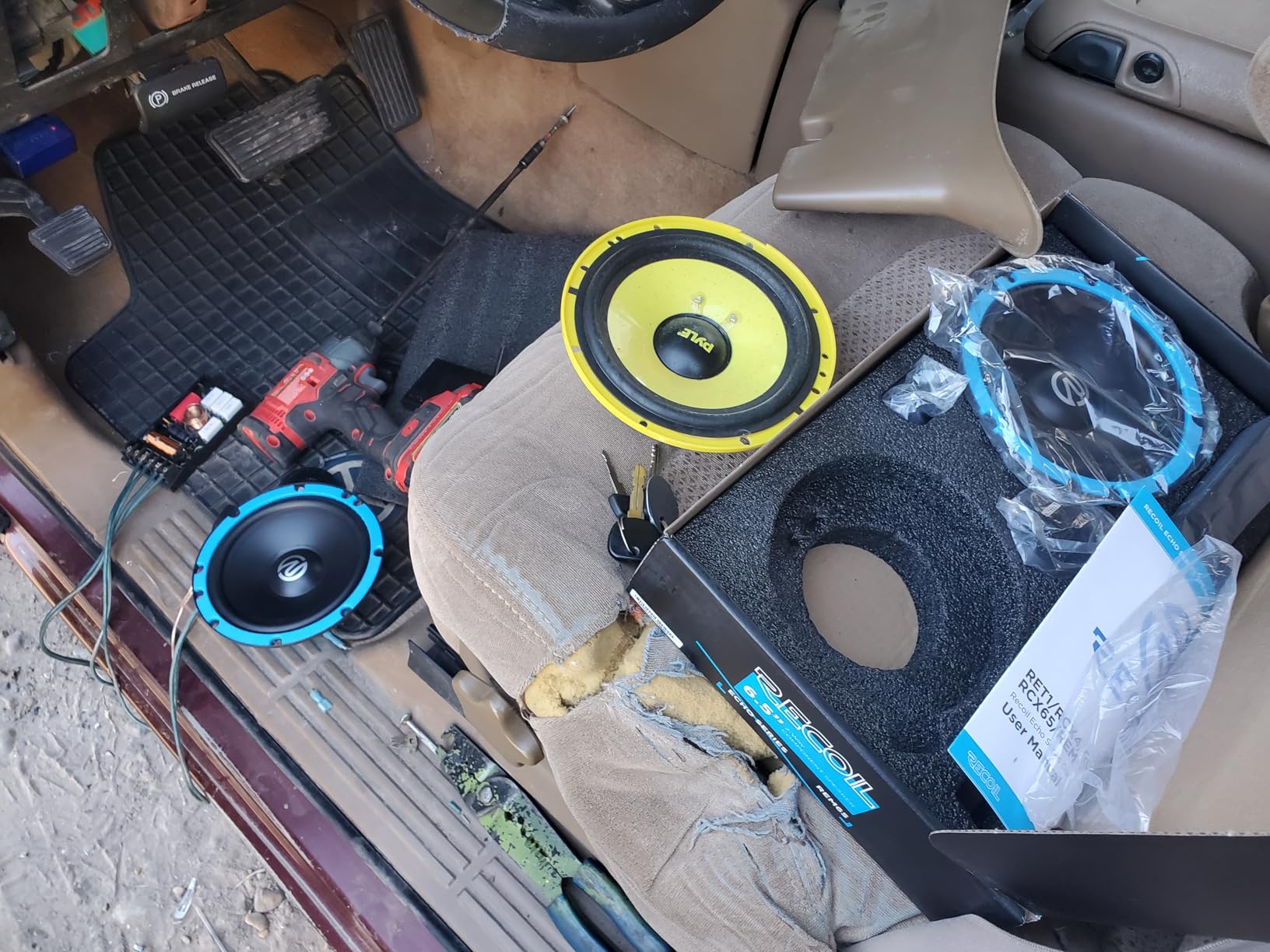 RECOIL REM65 Echo Series 6.5-Inch Car Audio Component Speaker System customer photo 2