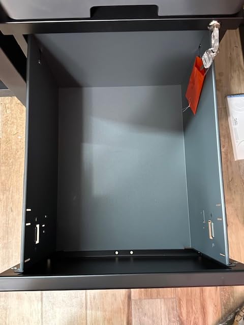 DEVAISE 2 Drawer Metal File Cabinet, Fully Assembled Filing Cabinet customer photo 2