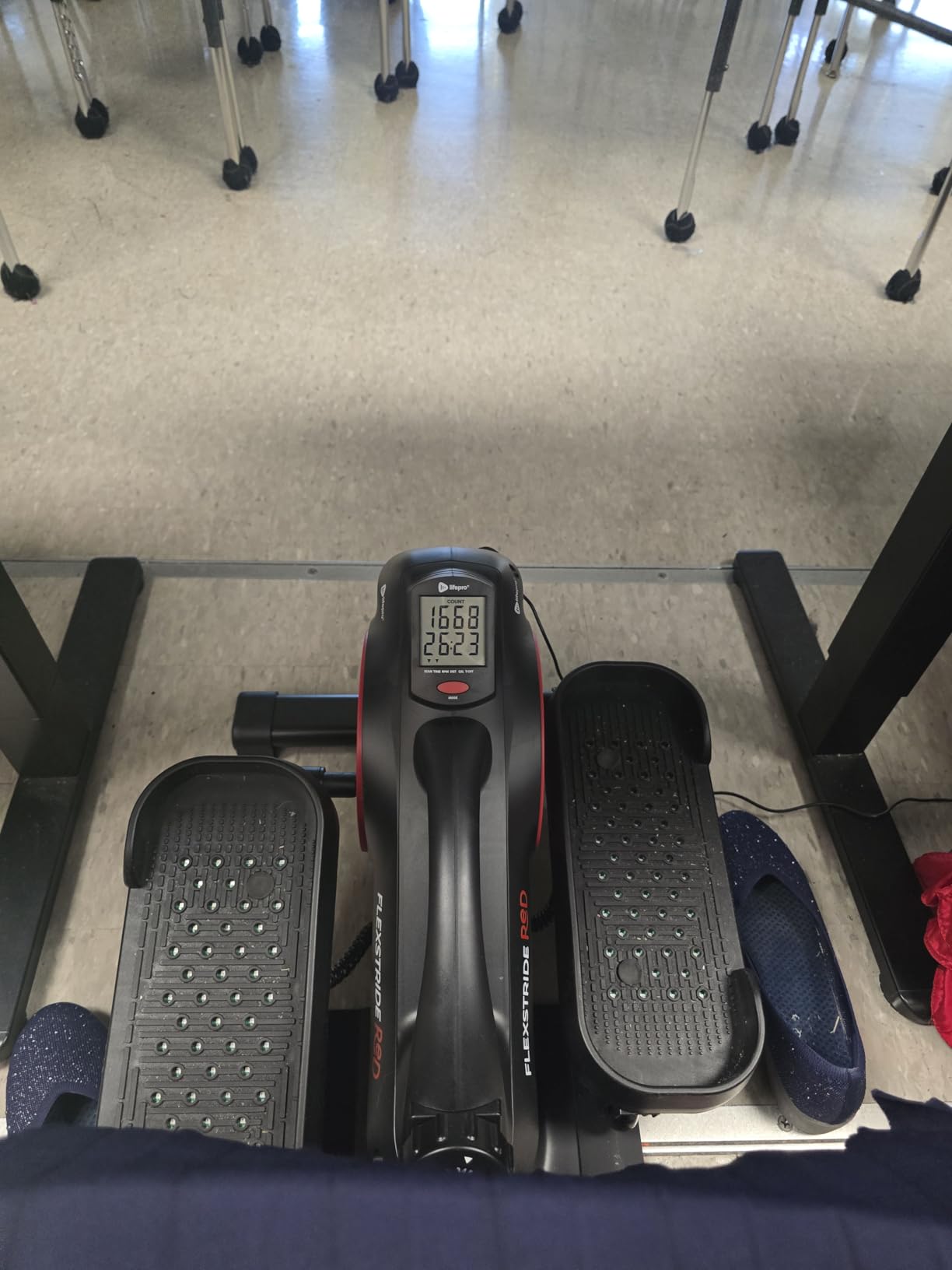 Lifepro Flexstride Under Desk Elliptical with Red Light Therapy Option customer photo 1