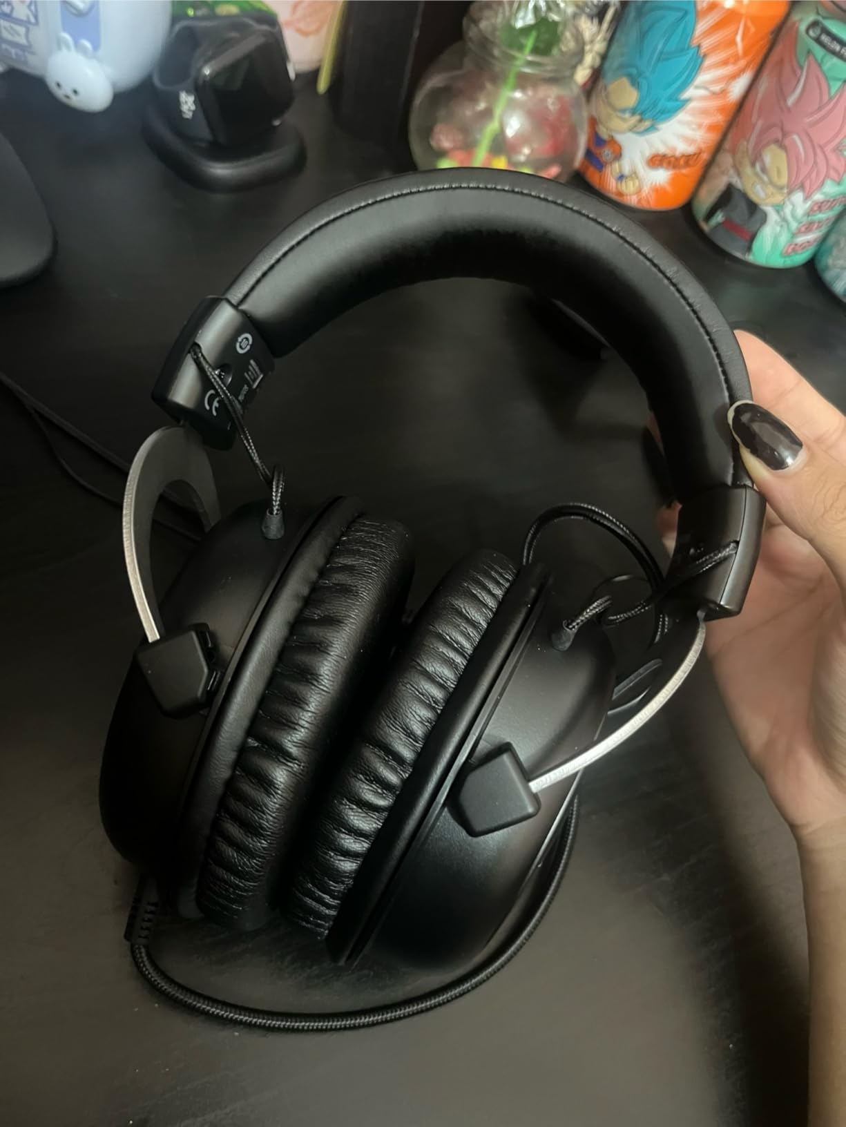 HyperX CloudX, Official Xbox Licensed Gaming Headset, Compatible with Xbox One and Series X|S, Memory Foam Ear Cushions, Detachable Noise-Cancelling Mic, in-line Audio Controls,Black/ Silver customer photo 1
