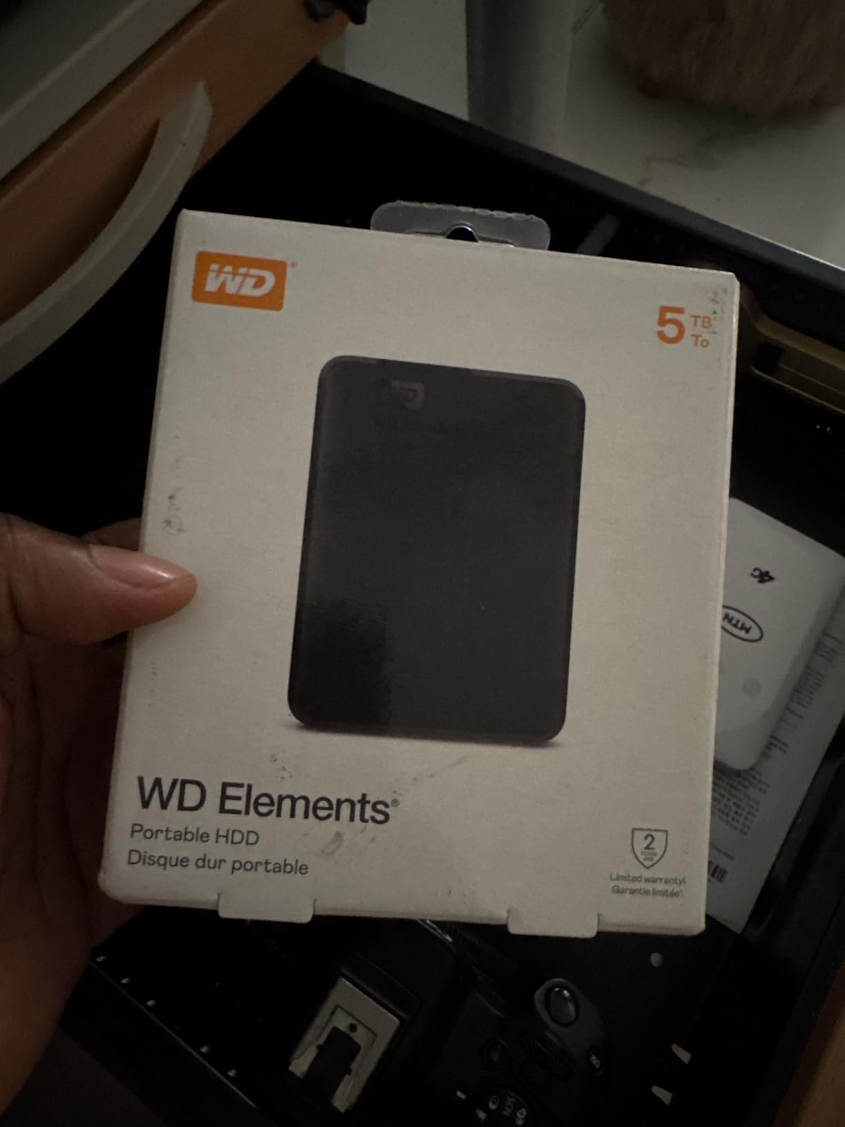 WD 16TB Elements Desktop External Hard Drive, USB 3.0 for plug-and-play storage - WDBWLG0160HBK-NESN customer photo 1