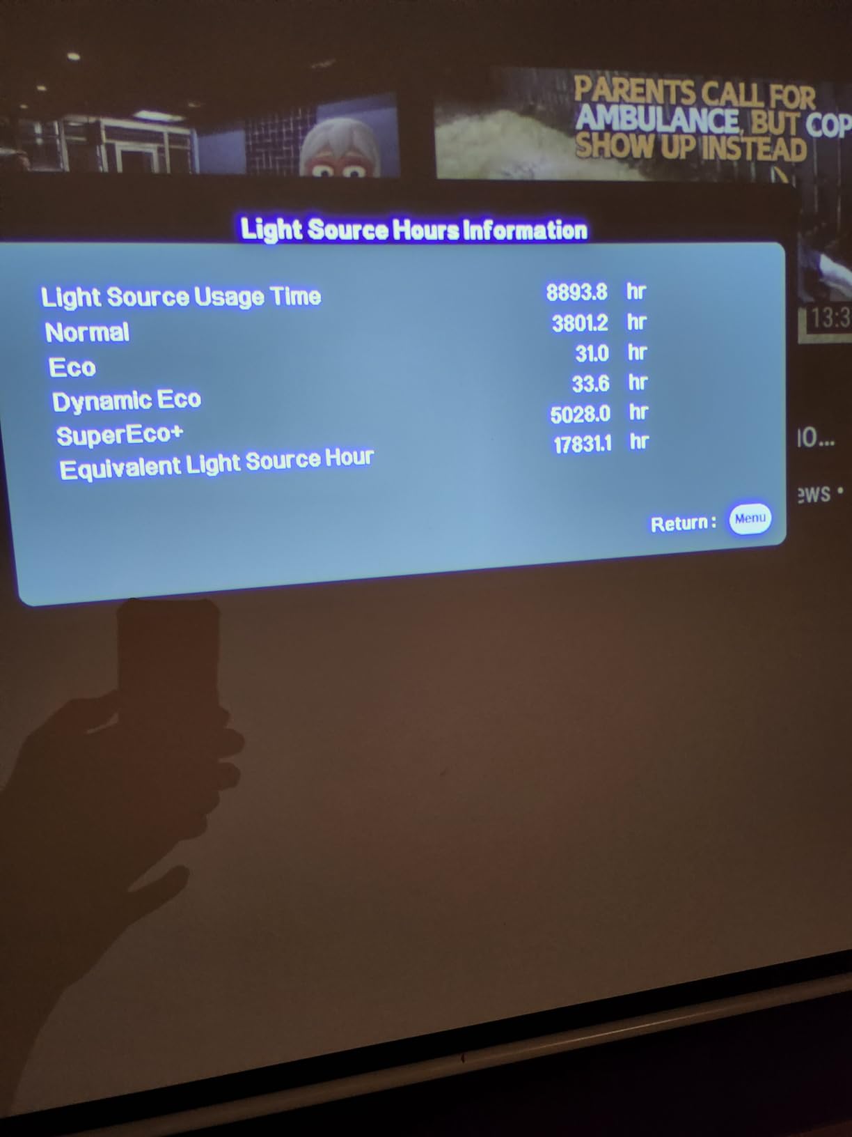 ViewSonic PX701-4K UHD Projector, 3200 Lumens, 240Hz HDR, Auto Keystone DLP customer photo 2