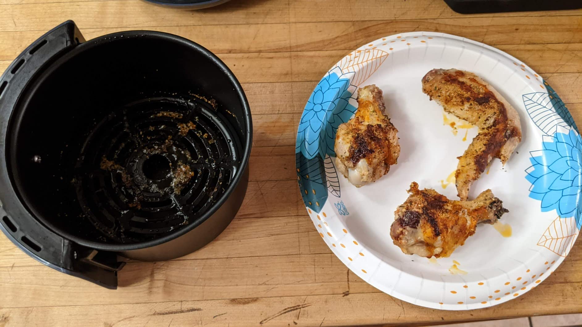 Elite Gourmet 1.1Qt Personal Air Fryer, 1000W, Oil-Less, Compact Design customer photo 2