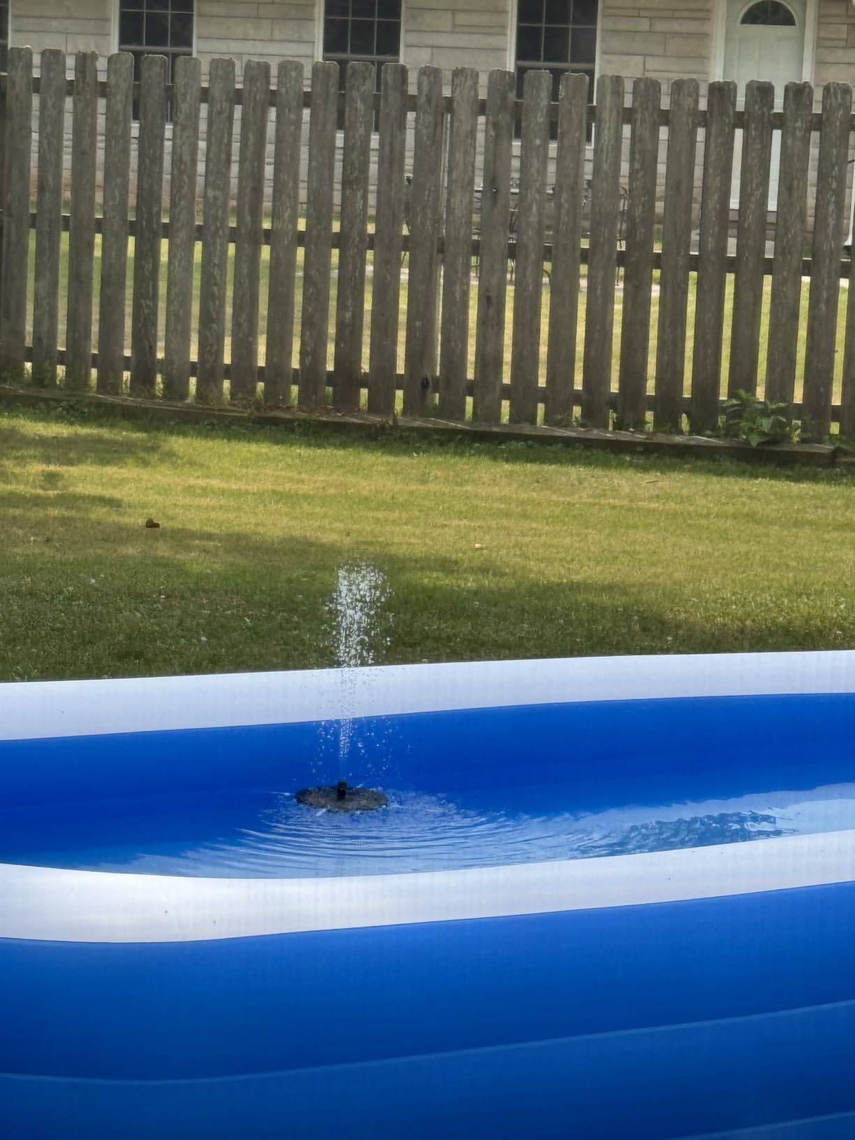 Mademax Upgraded Solar Fountain with 4 Easy Install Nozzle and Fixer, Solar Powered Fountain Pump for Bird Bath, Garden, Pond, Pool, Fish Tank, Outdoor customer photo 1