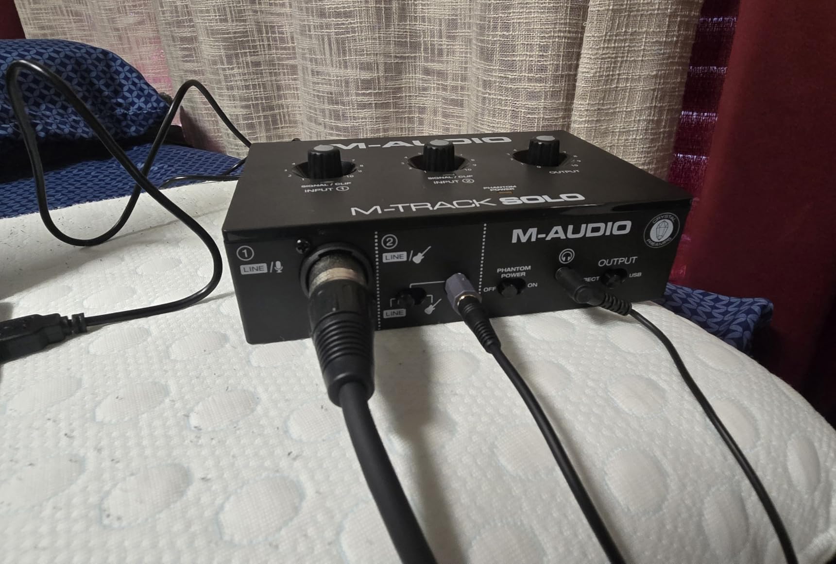 M-AUDIO M-Track Solo USB Audio Interface customer photo 1