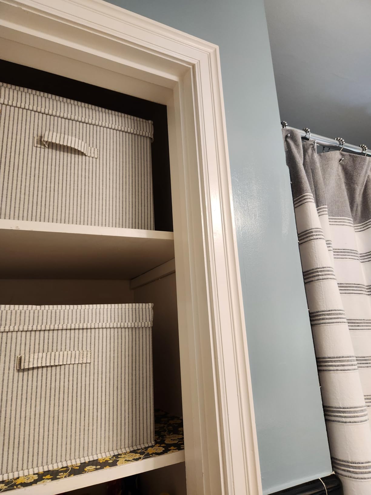 StorageWorks Fabric Storage Bins with Lids, Closet Storage Bins customer photo 1