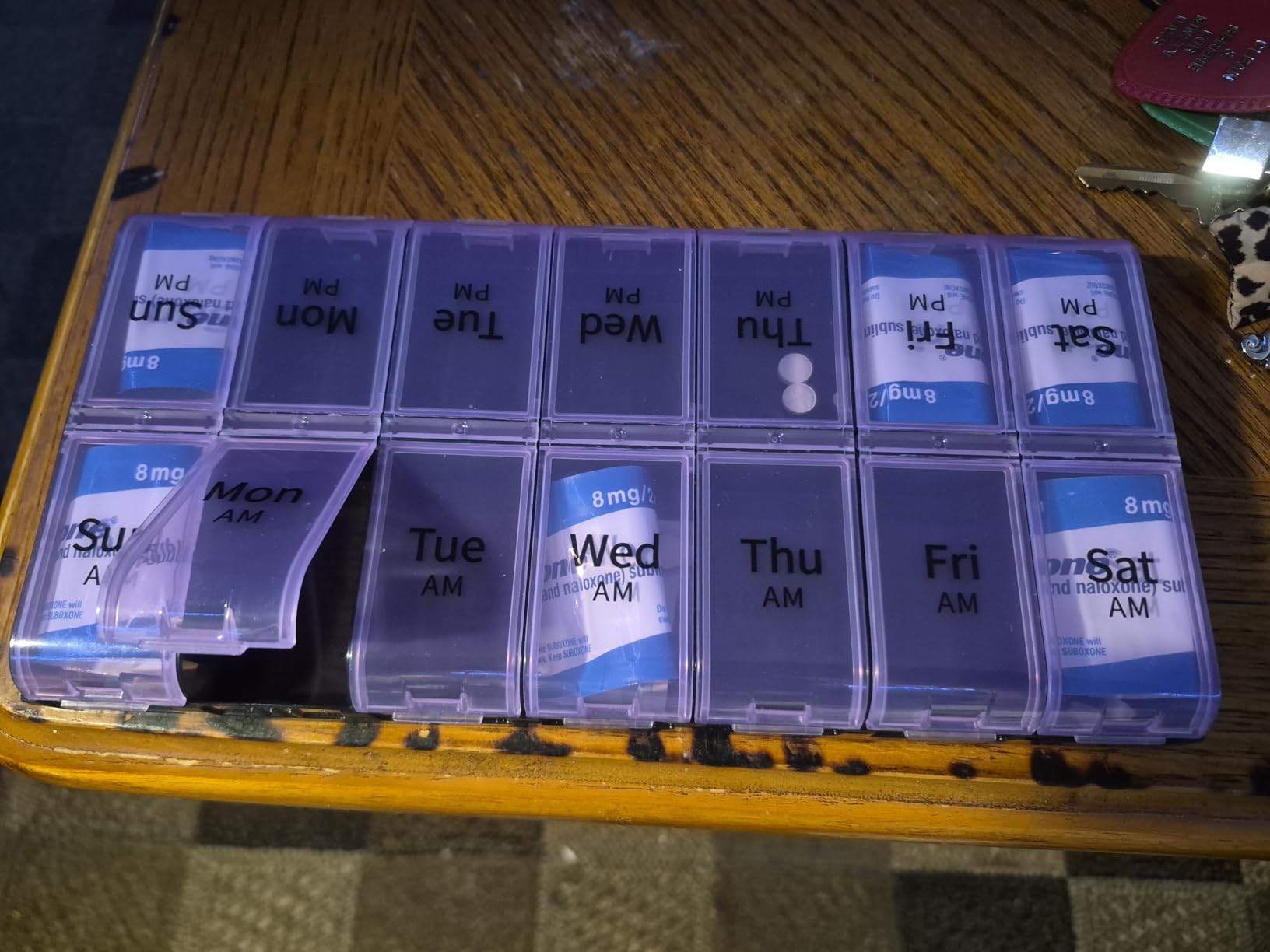 Extra Large Pill Organizer 2 Times a Day,Made for Seniors & High-Dose Users customer photo 1