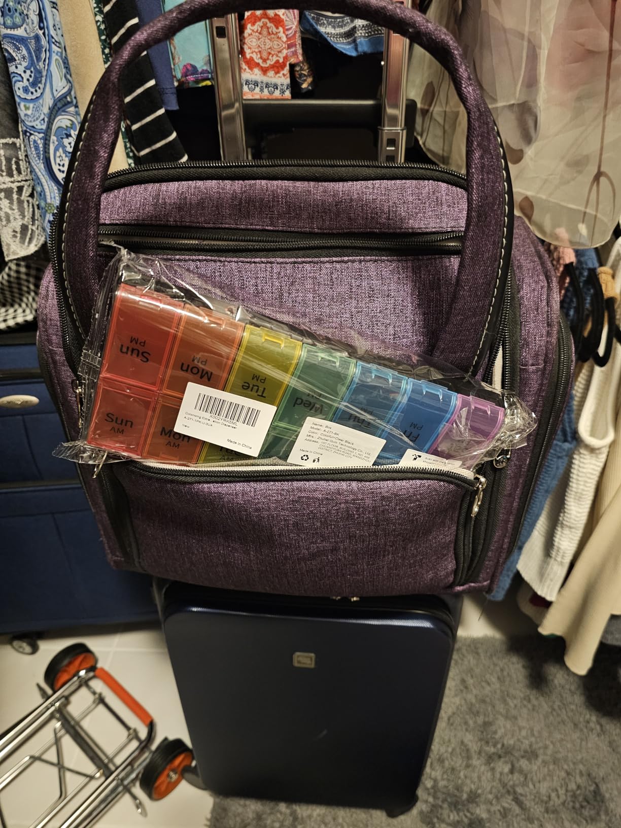 Extra Large Pill Organizer 2 Times a Day,Made for Seniors & High-Dose Users customer photo 2