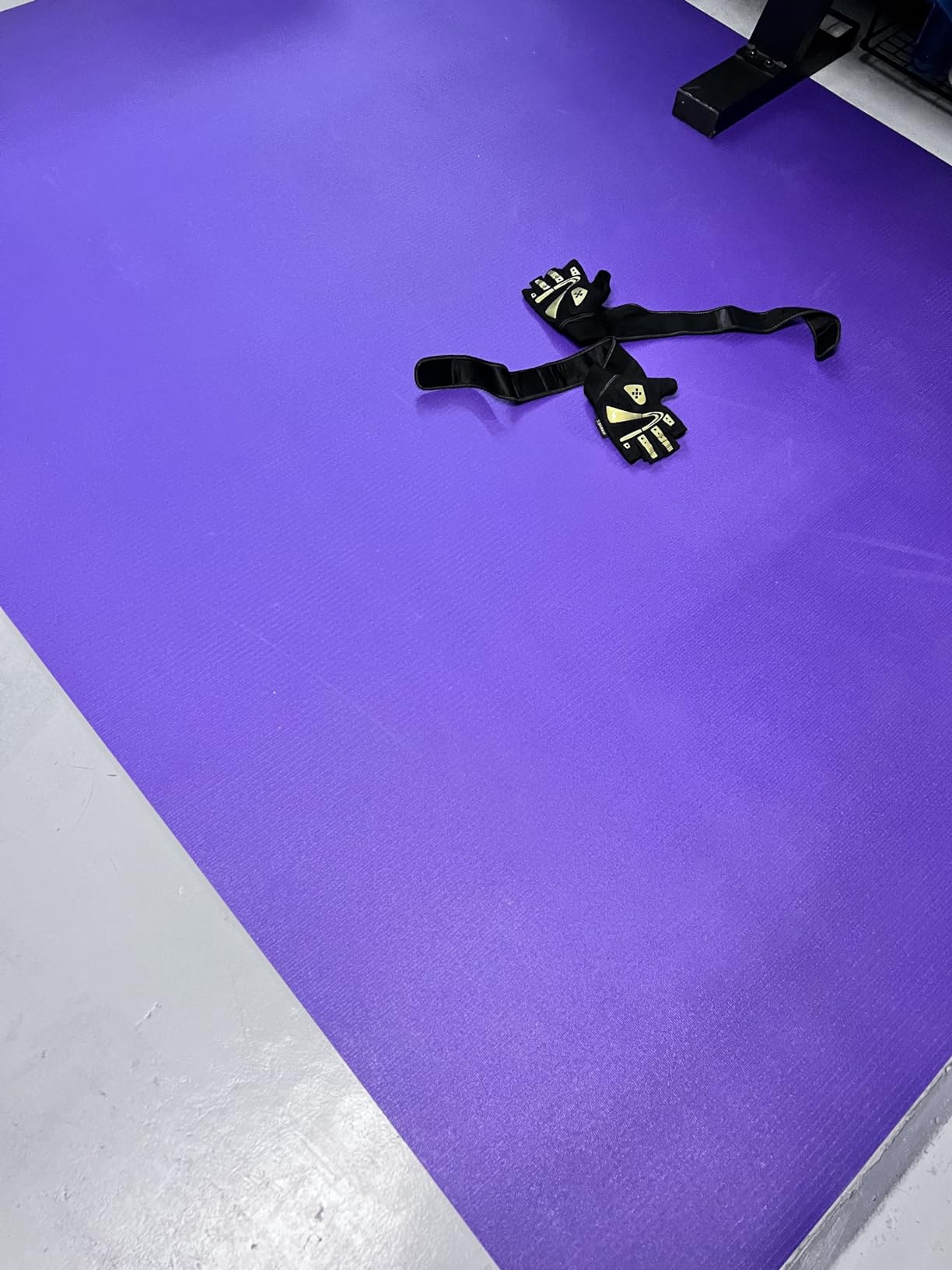 GXMMAT Extra Large Exercise Mat 16'x6'/12'x6'/10'x6'/8'x6'(7mm) customer photo 2