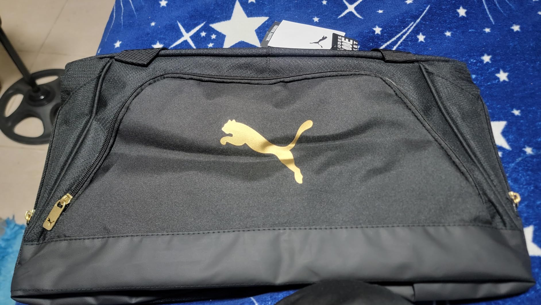 PUMA Accelerator Duffel Bag with Removable Strap & Shoe Pocket customer photo 2