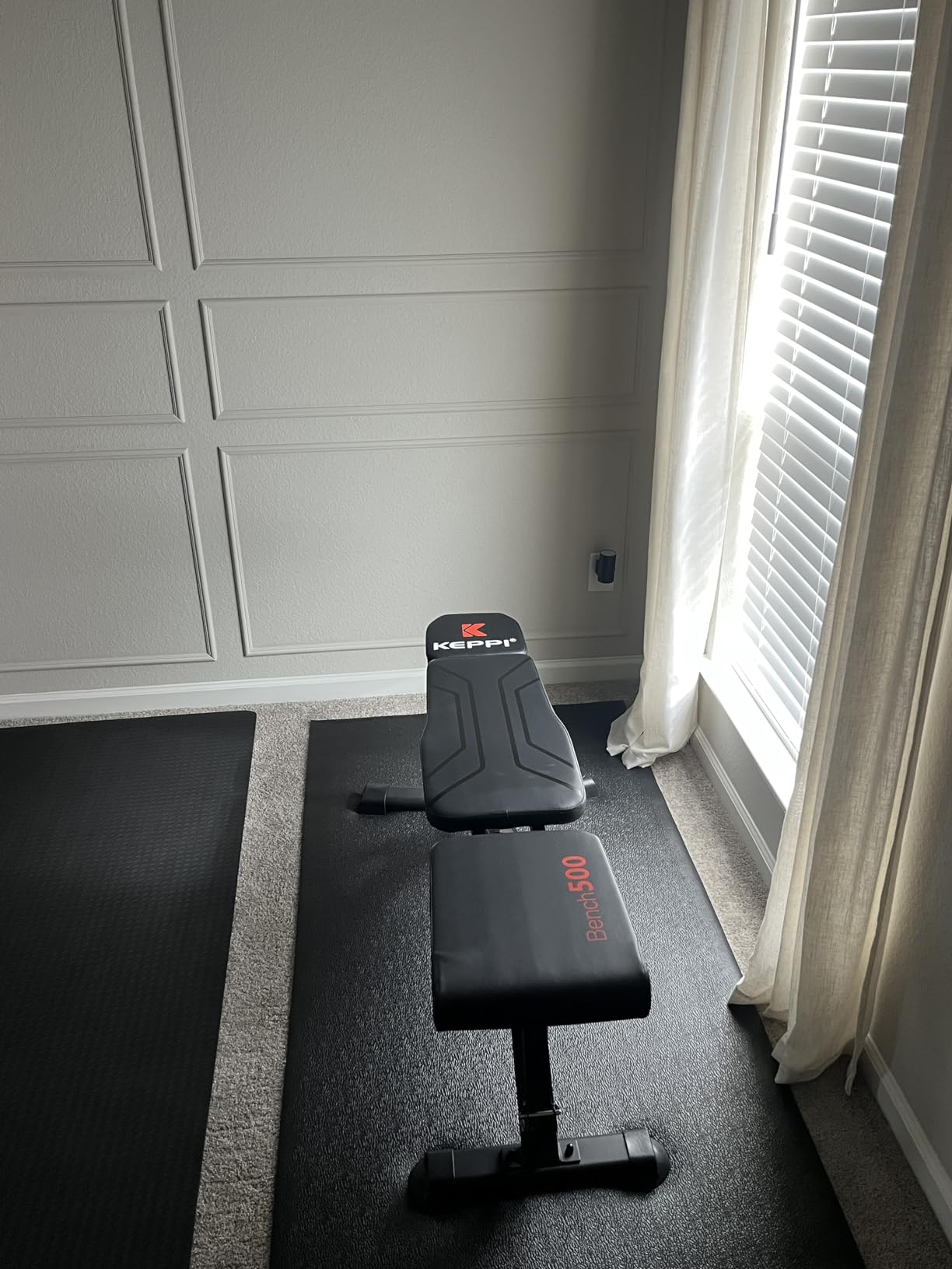 Keppi Weight Bench 900Lb, Adjustable Foldable Sturdy Bench for Home Gym customer photo 2