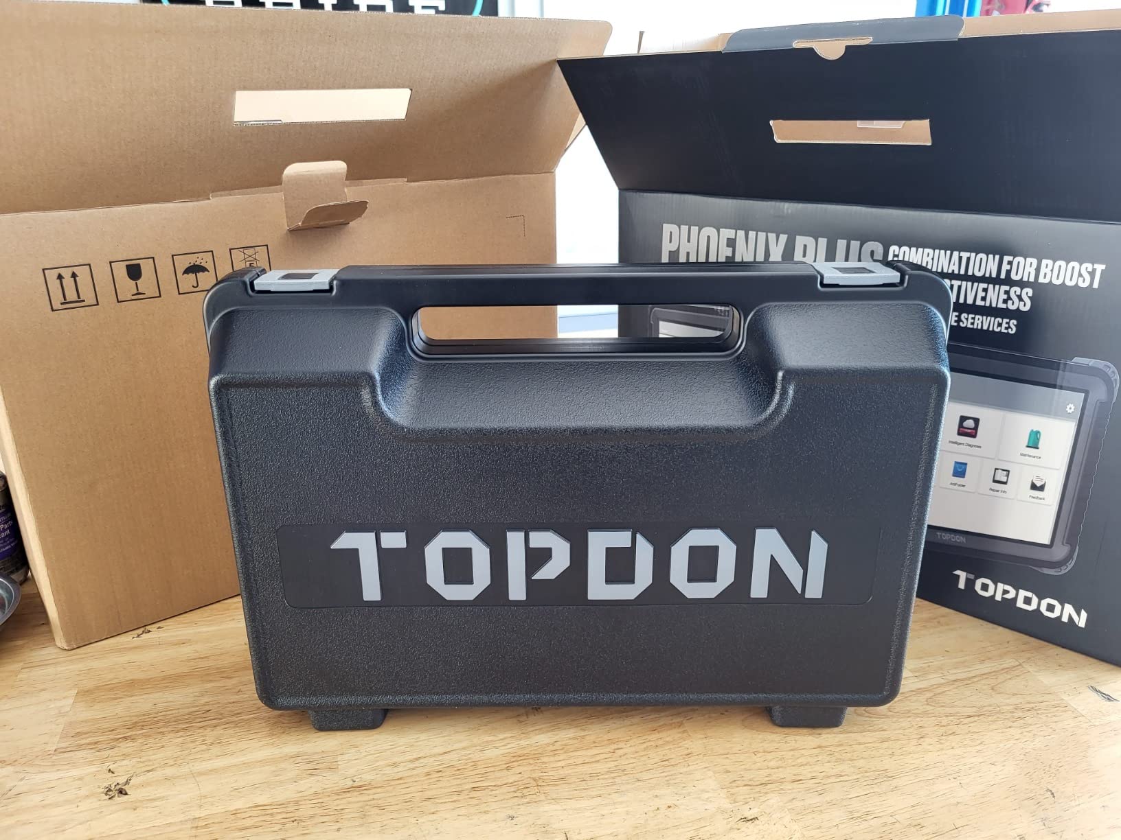TOPDON Phoenix Plus 2 Scan Tool with ECU Coding, Bidirectional Control customer photo 2