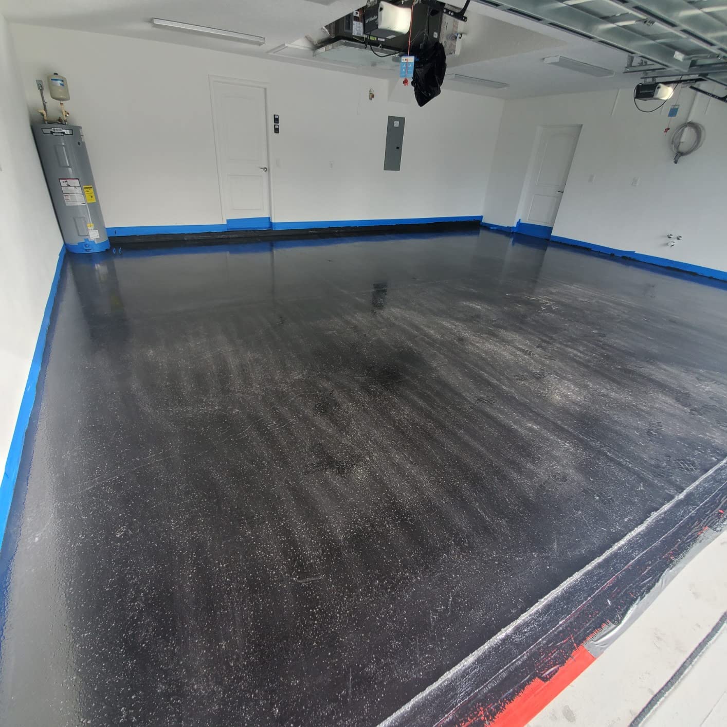 Everflow by MPC Epoxy Resin Floor Coating Kit, Light Grey, 3 Gallon customer photo 1