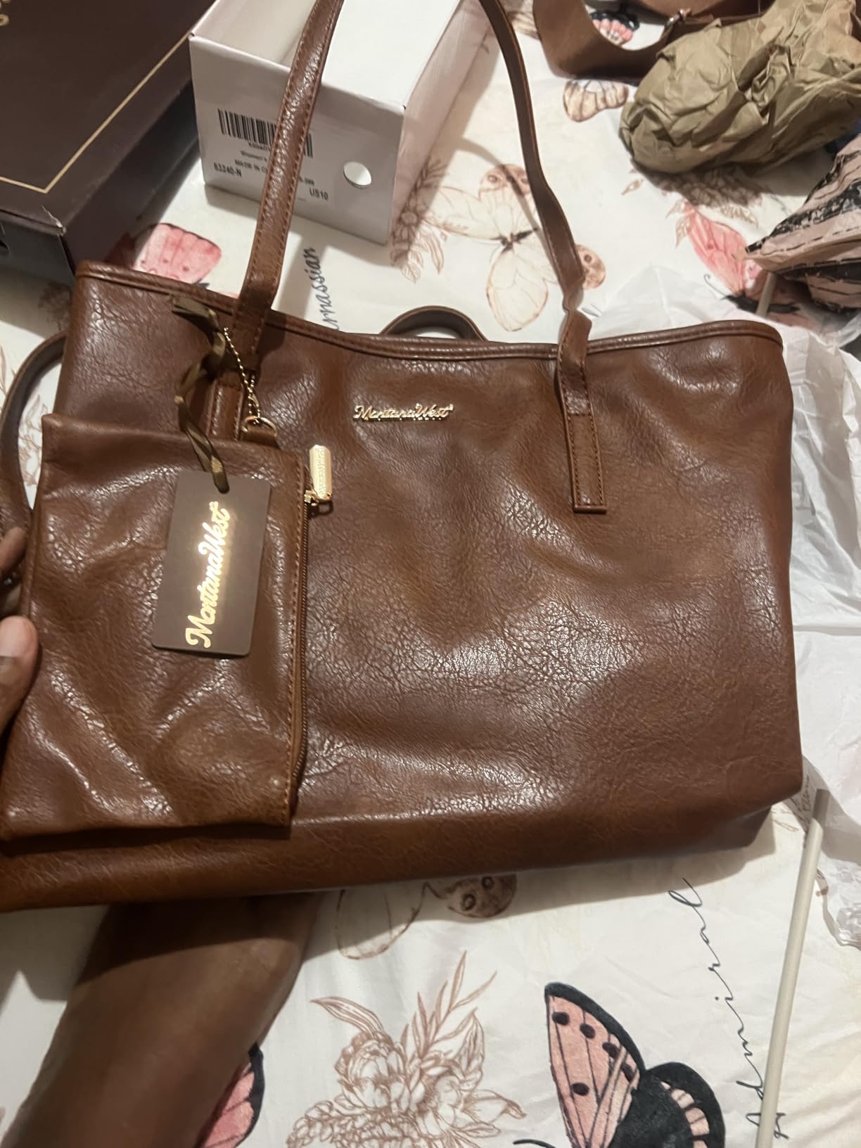 Montana West City Tote Bags Purses and Handbags for Women Causal Bag customer photo 2
