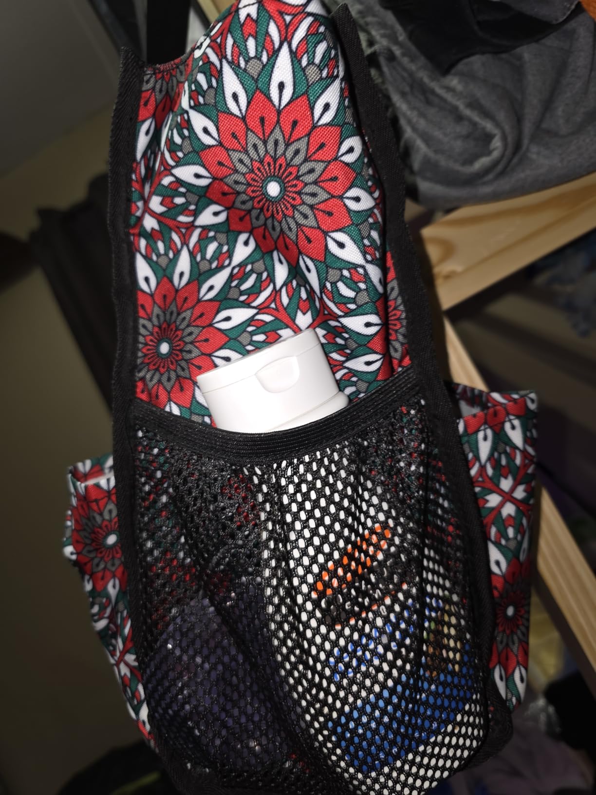 TOPDesign Utility Water Resistant Tote Bag with 13 Pockets, Zipper Closure customer photo 2