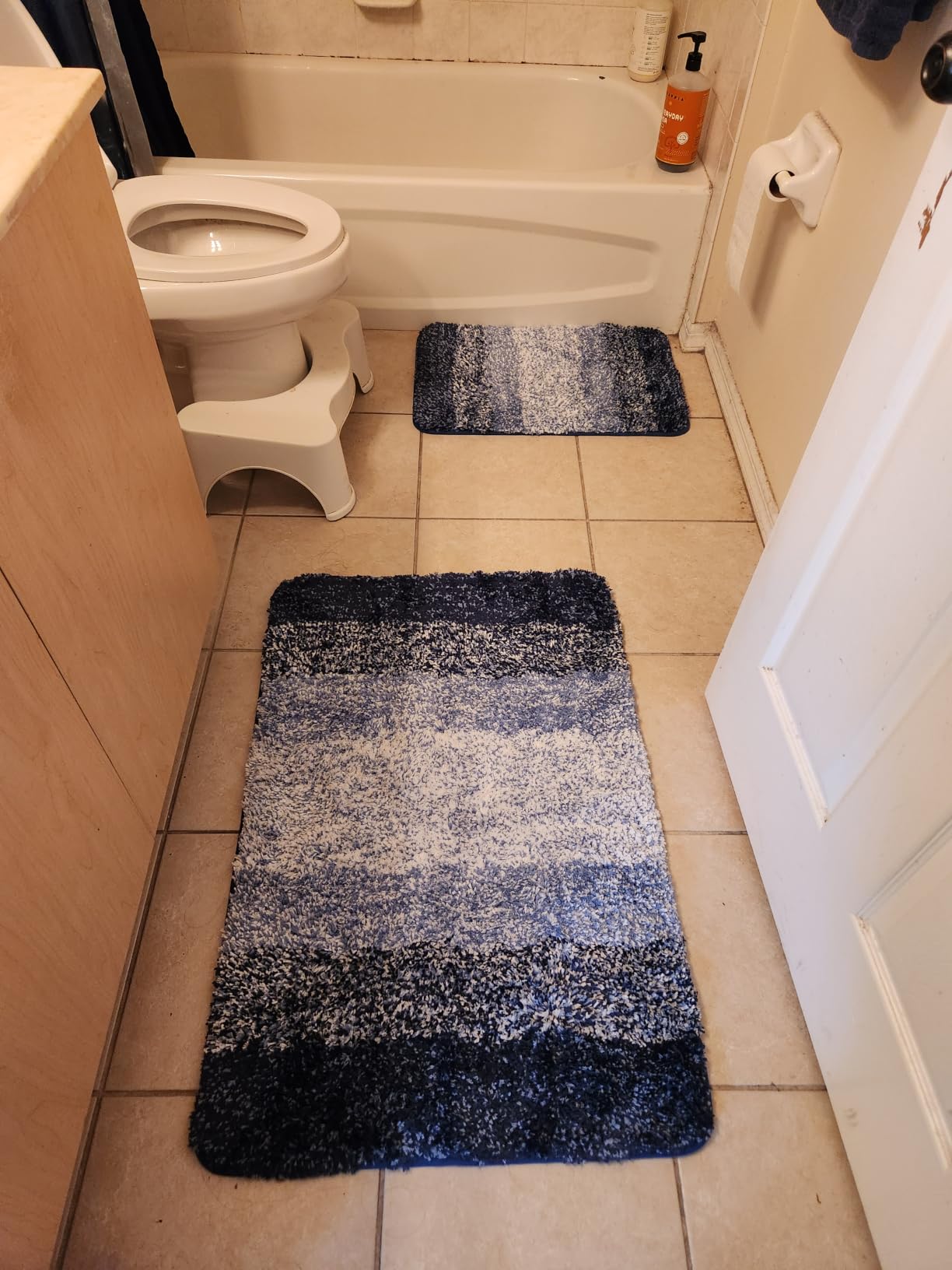 OLANLY Bathroom Rugs Mat 36x24, Extra Soft Absorbent Microfiber Bath Rugs customer photo 1