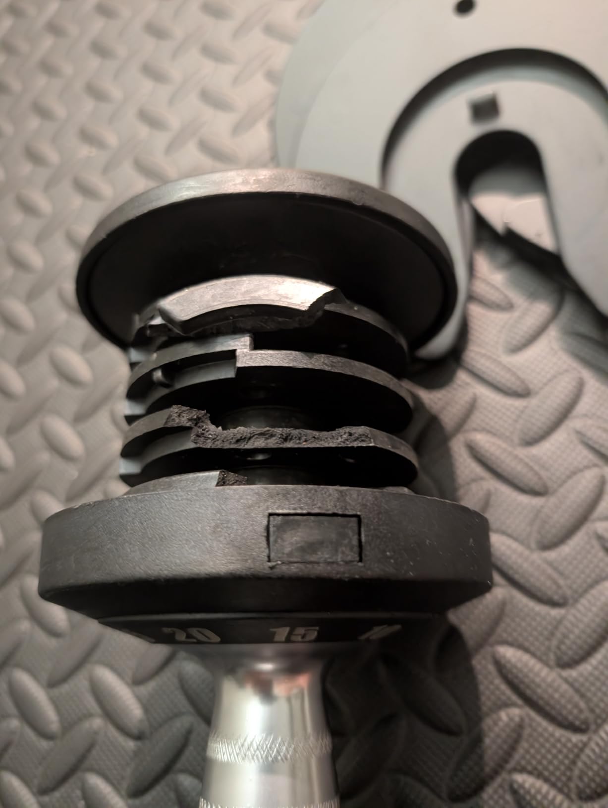 Keppi Adjustable Dumbbells Set-25lb/40lb/55lb/60lb, Anti-Slip Metal Fast Adjust Weight Handle, Exercise & Fitness for Full Body Workout - Adjustable Dumbbell Series customer photo 2