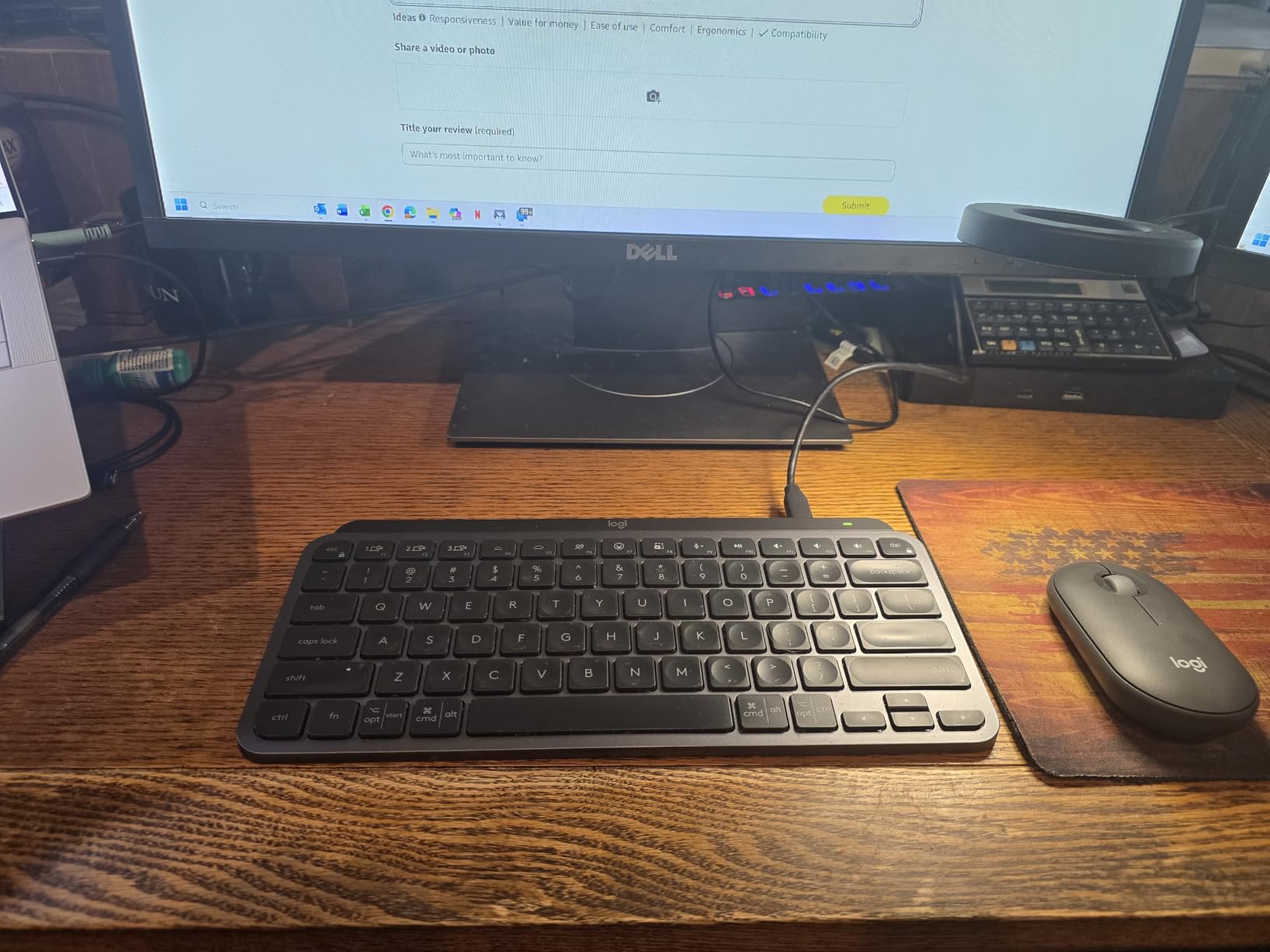 Logitech MX Keys Mini Minimalist Wireless Illuminated Keyboard - Graphite customer photo 2