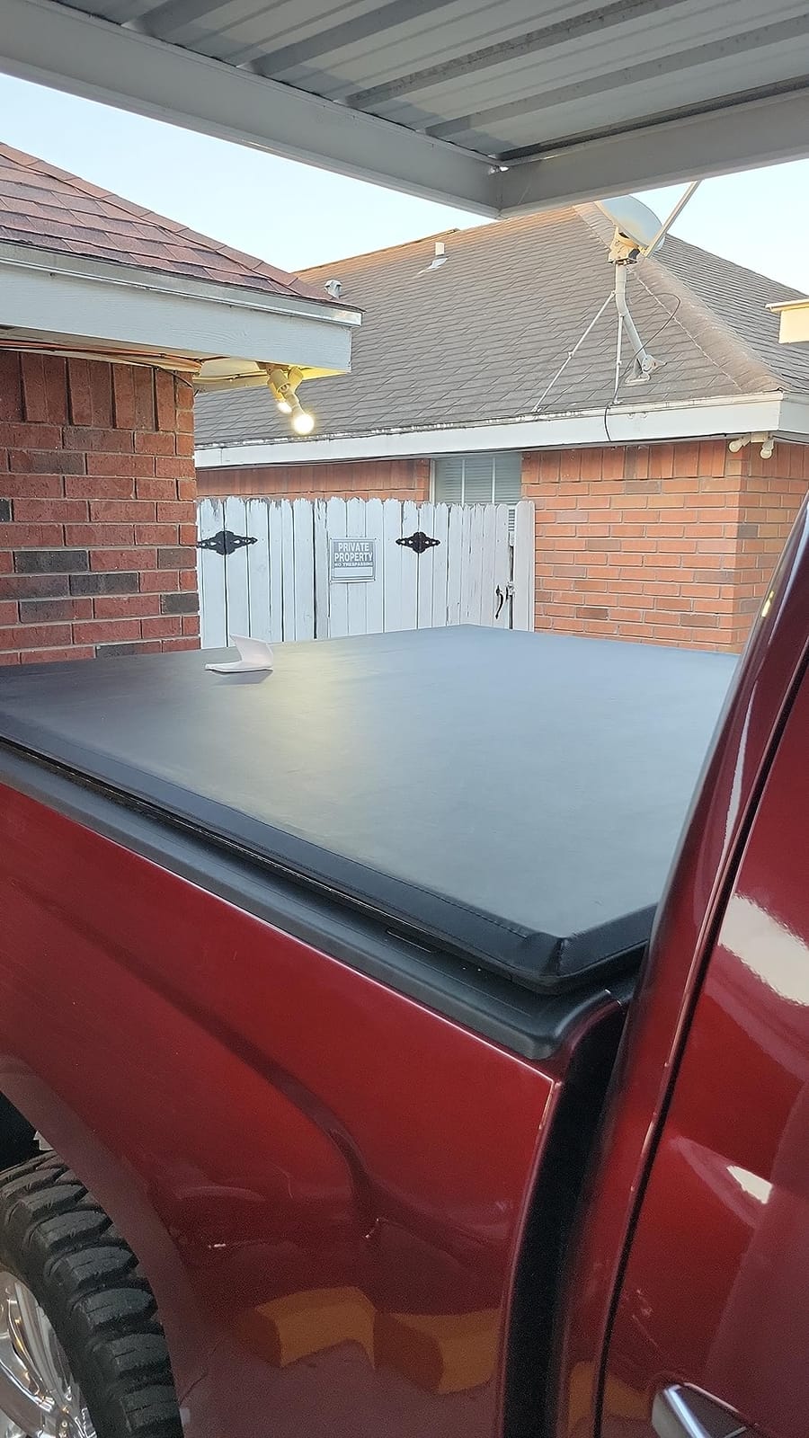 YITAMOTOR Soft Roll Up Tonneau Cover Fit for 2019-2026 Silverado 1500 5.8ft customer photo 1