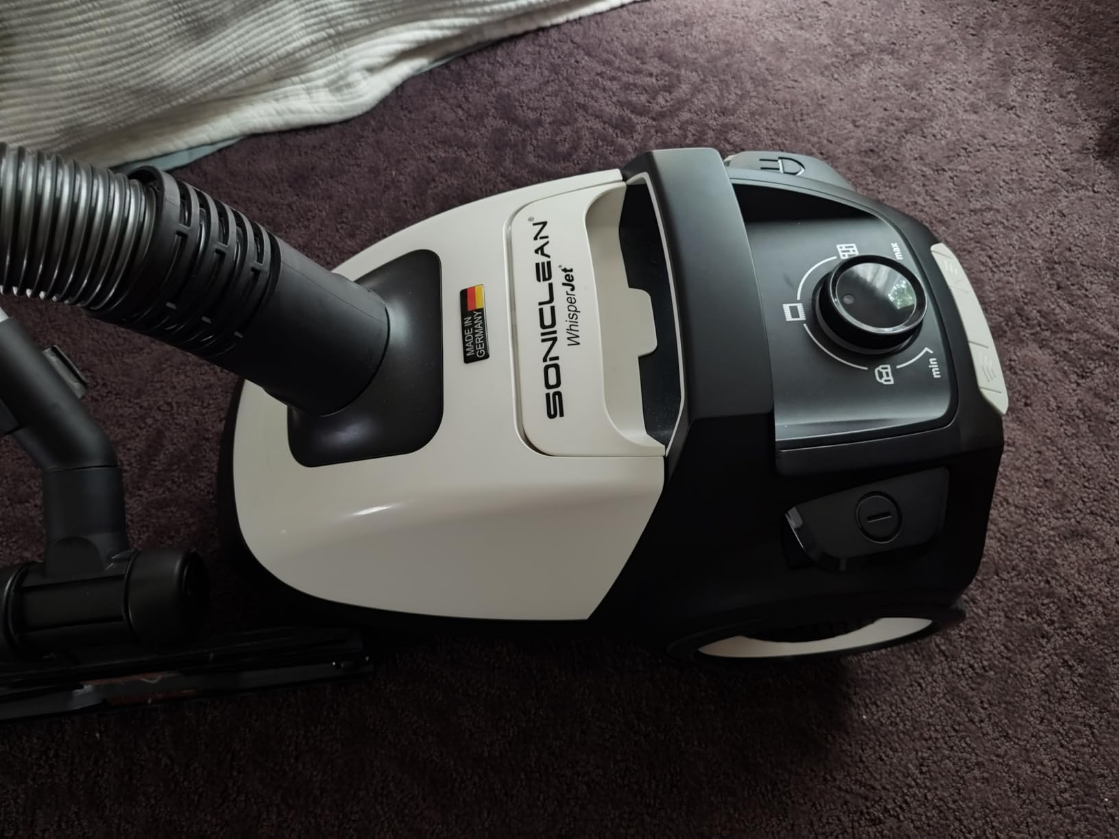 Soniclean WhisperJet C2 Canister Vacuum Cleaner - Ultra-Quiet Operation - U15 ULPA Filtration - Designed in Germany customer photo 1