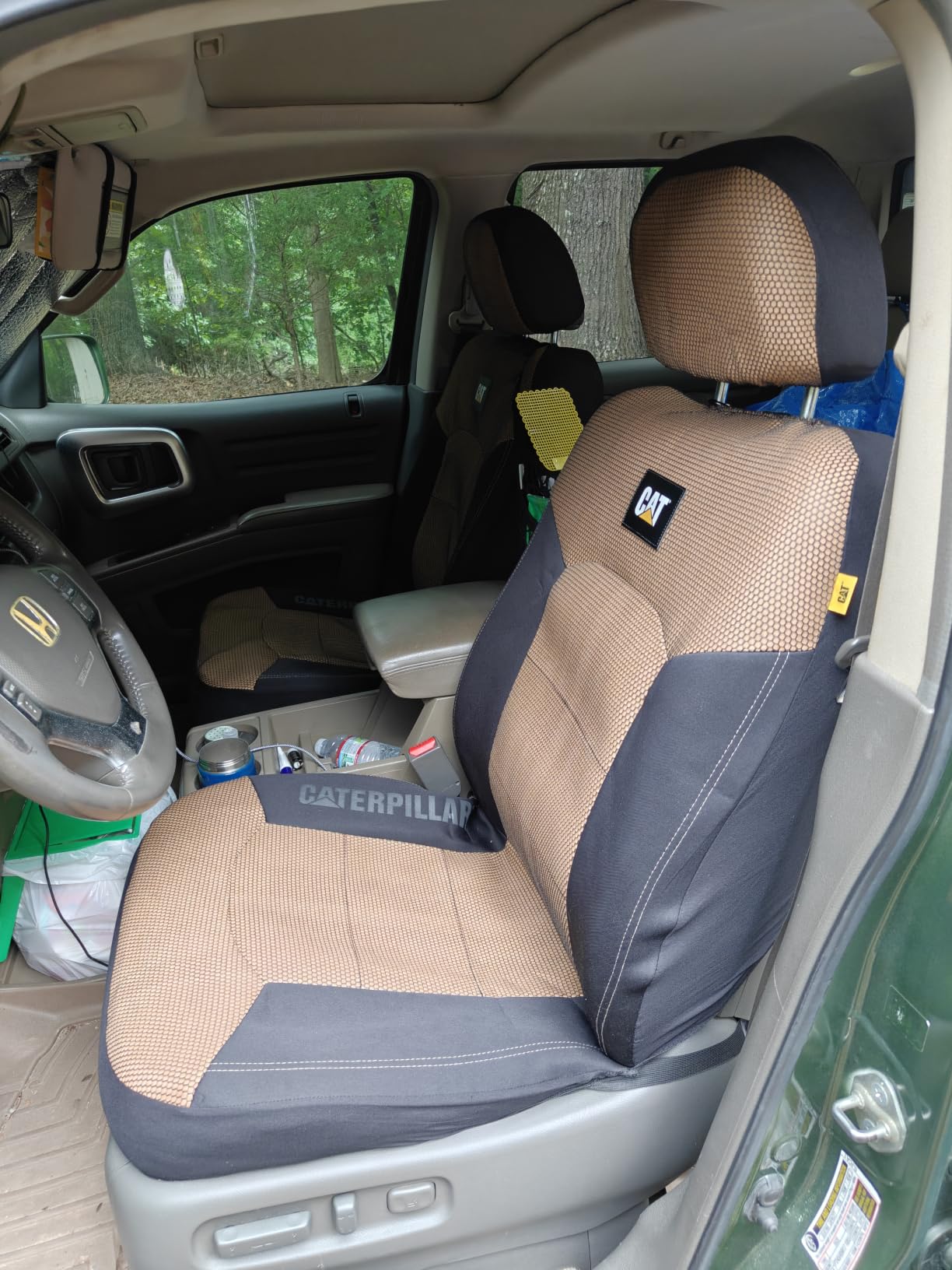 Cat® MeshFlex Automotive Seat Covers for Cars Trucks and SUVs (Set of 2) – Black Car Seat Covers for Front Seats, Truck Seat Protectors with Comfortable Mesh Back, Auto Interior Covers customer photo 2