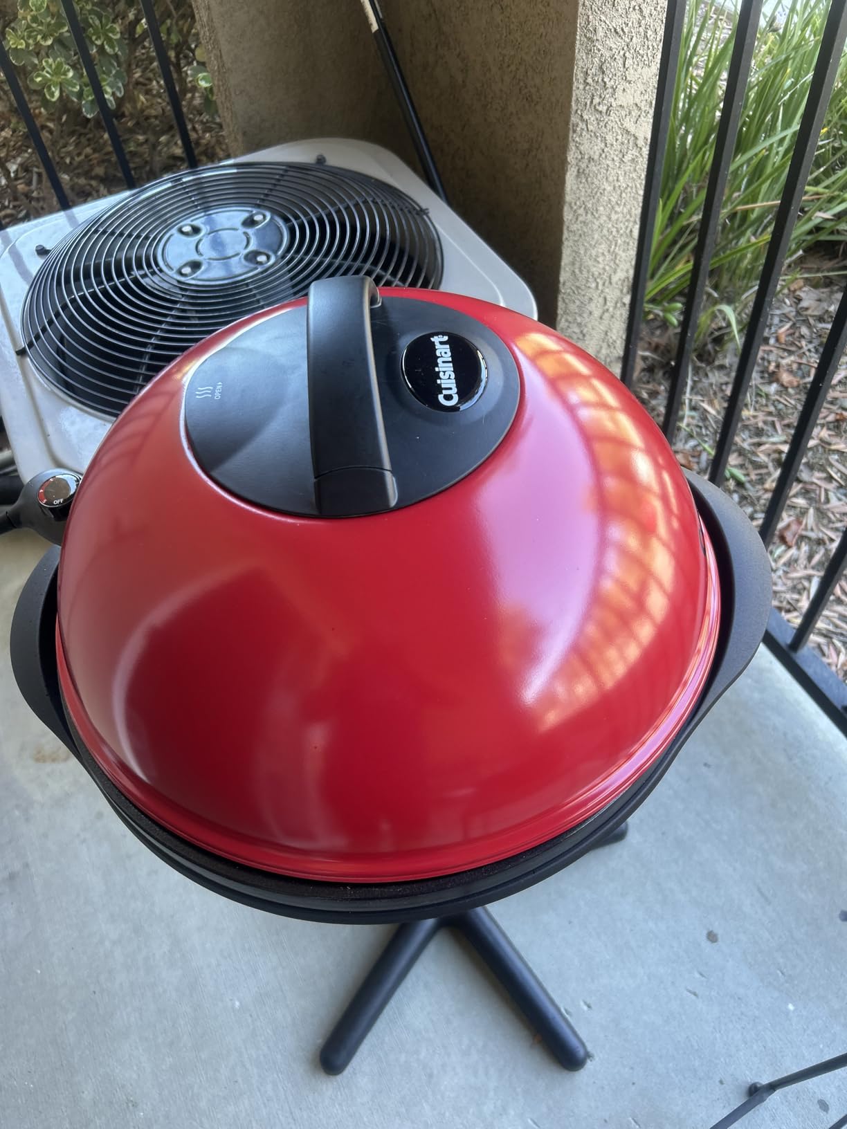 Cuisinart Electric Grill, Indoor/Outdoor, Compact, Portable, Nonstick customer photo 1