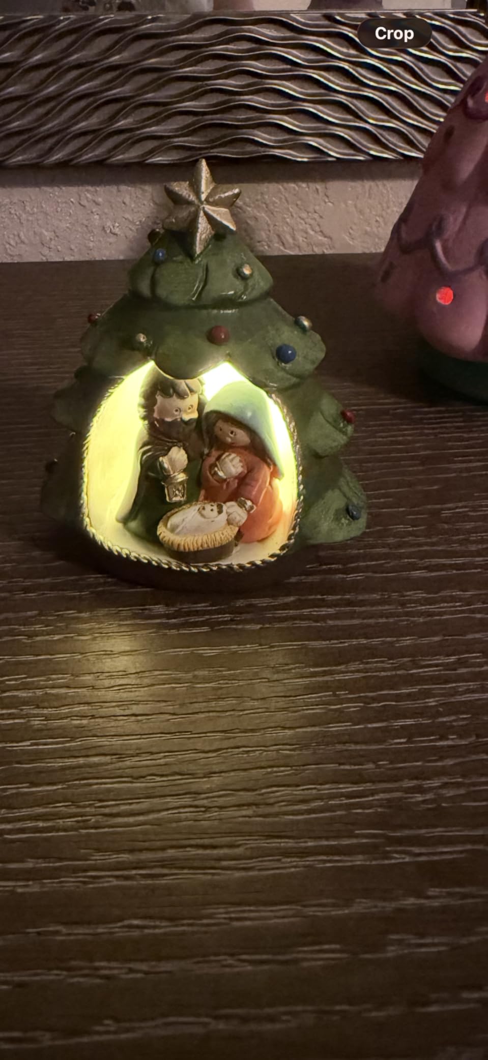 Hodao Nativity Sets, Holy Family Nativity Scene for Christmas Indoor Decor customer photo 2
