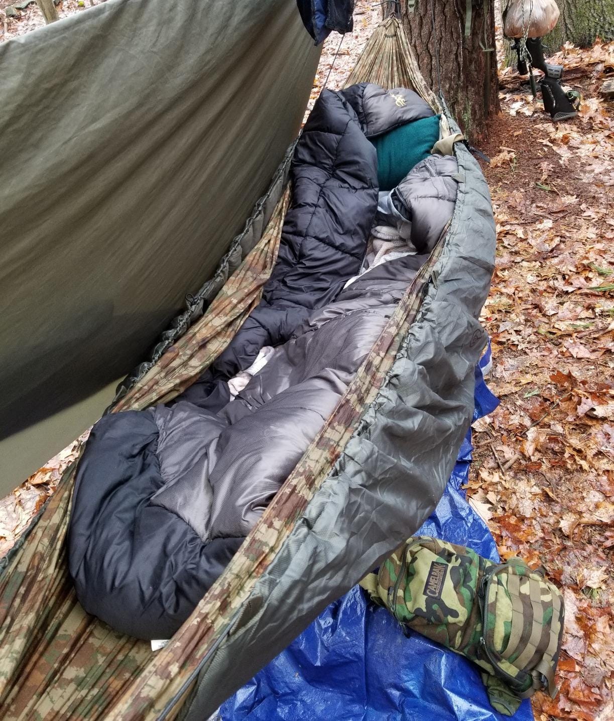 Browning McKinley 0° Sleeping Bag - Oversize Insulated Hooded Rectangle Made with Ripstop Outer and Brushed Polyester Liner, with Compression Stuff Sack customer photo 1
