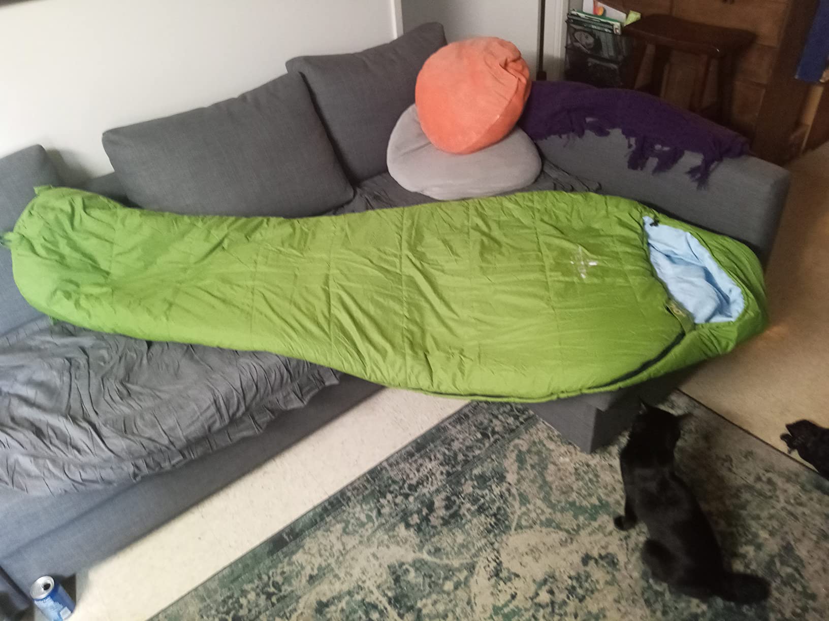 Teton LEEF Lightweight Mummy Sleeping Bag for Camping, Hiking, Backpacking; Cold Weather Option, Compression Sack Included customer photo 2